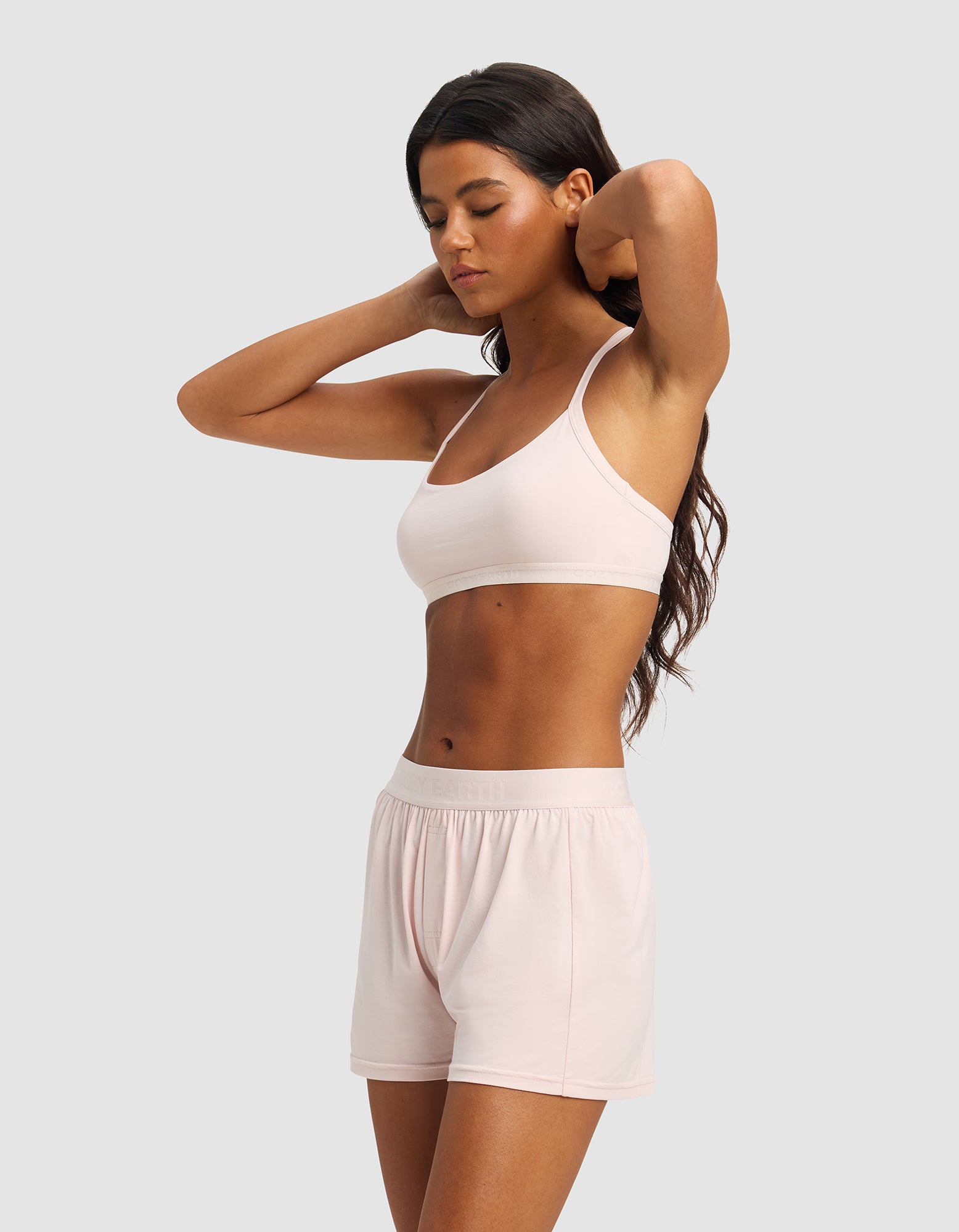 Women's First Layer Pajama Soft Bra & Boxer Short Set - Image 34