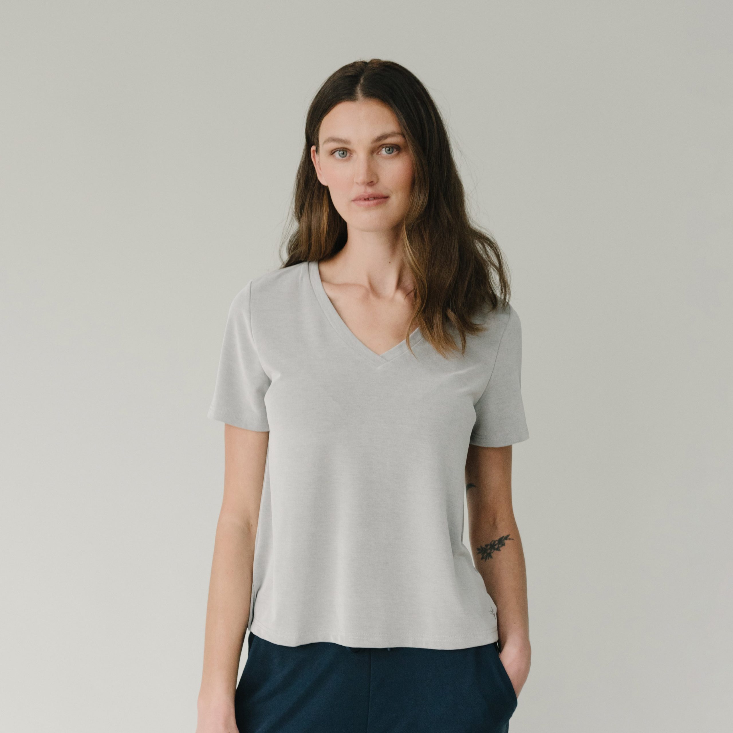 Women's Modern Modal V-Neck Tee - Last Chance