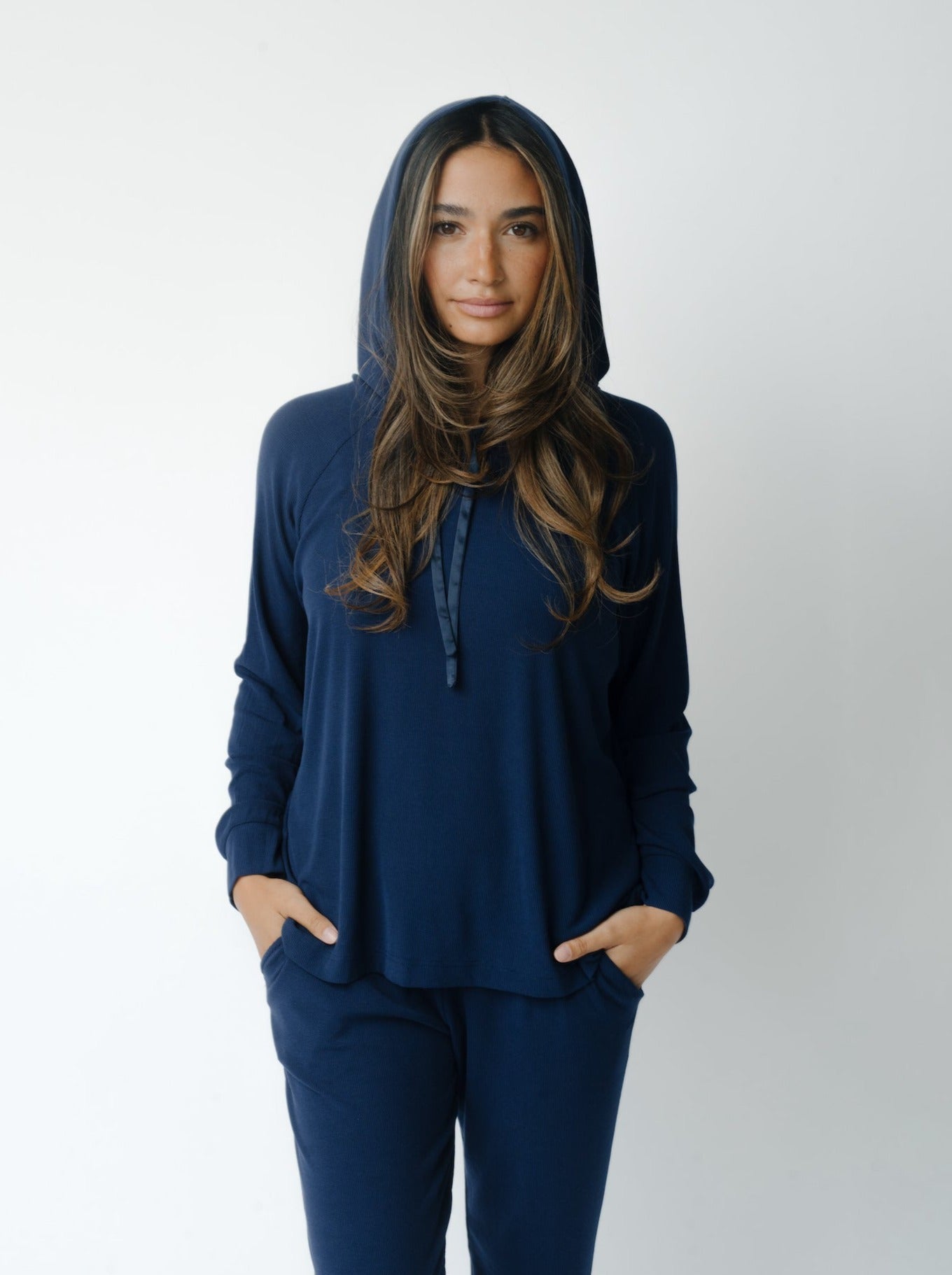 Women's Bamboo Rib-Knit Hoodie - Last Chance - Image 4