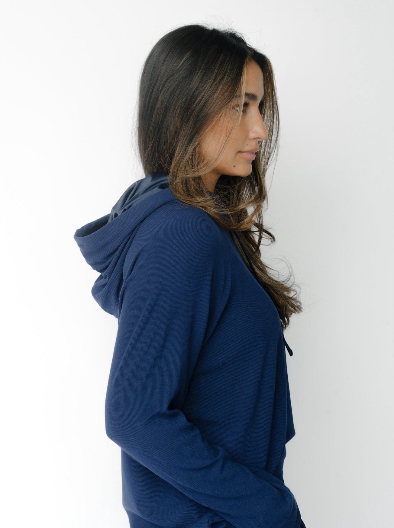 Women's Bamboo Rib-Knit Hoodie - Last Chance - Image 3