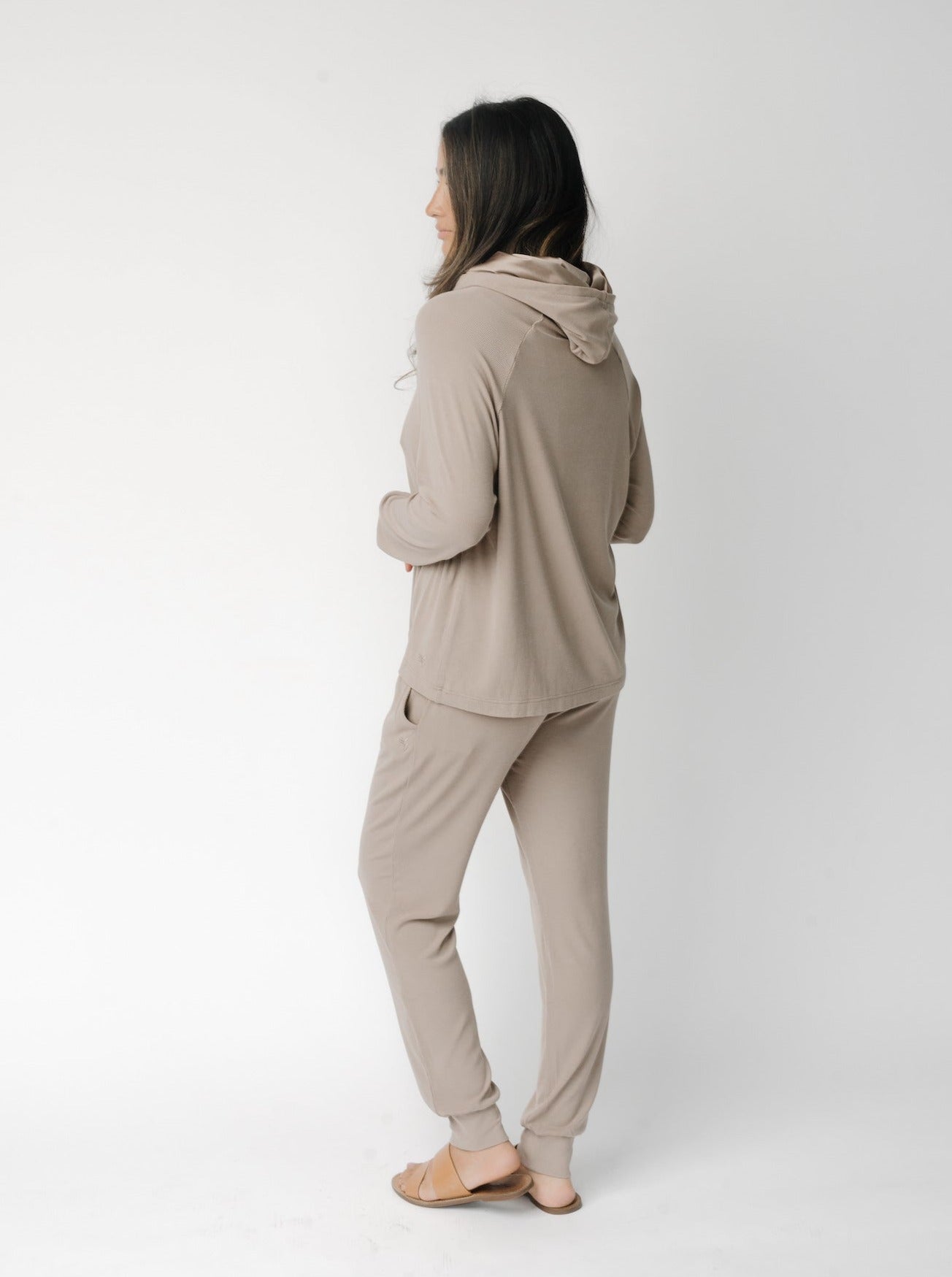 Women's Bamboo Rib-Knit Hoodie - Last Chance - Image 7