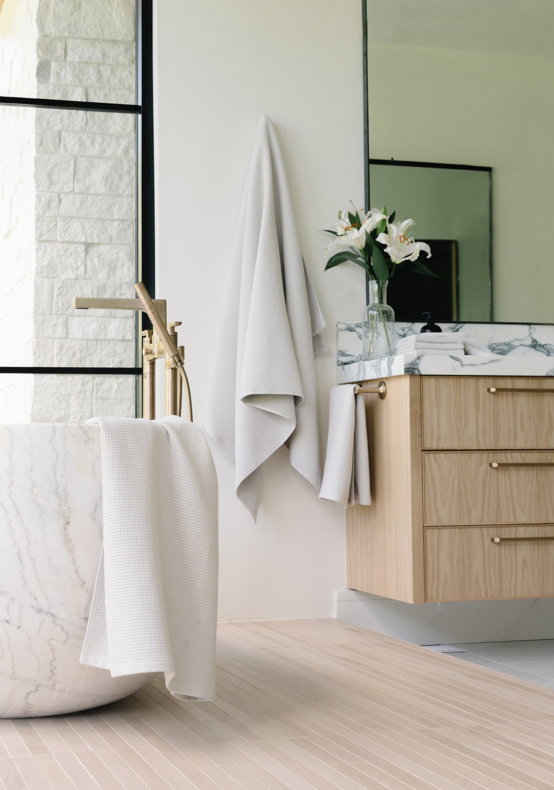 Waffle Bath Sheets - Image 13