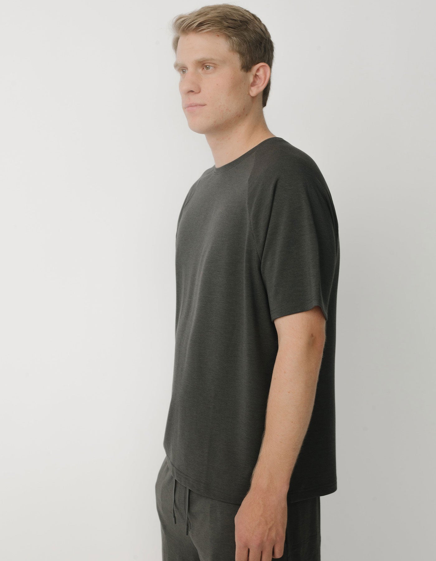 Men's Brushed Bamboo Raglan Tee - Last Chance - Image 16