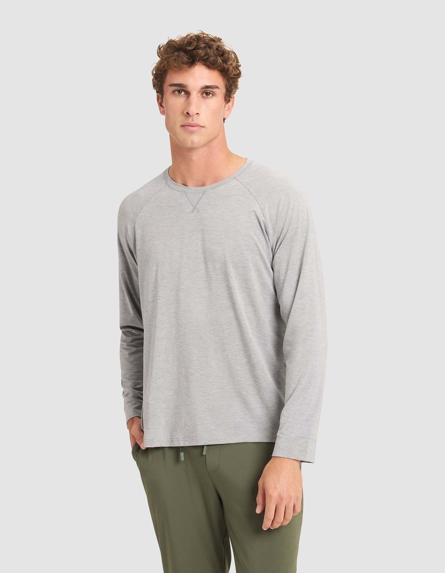 Men's Bamboo Stretch Knit Long Sleeve - Last Chance - Image 16