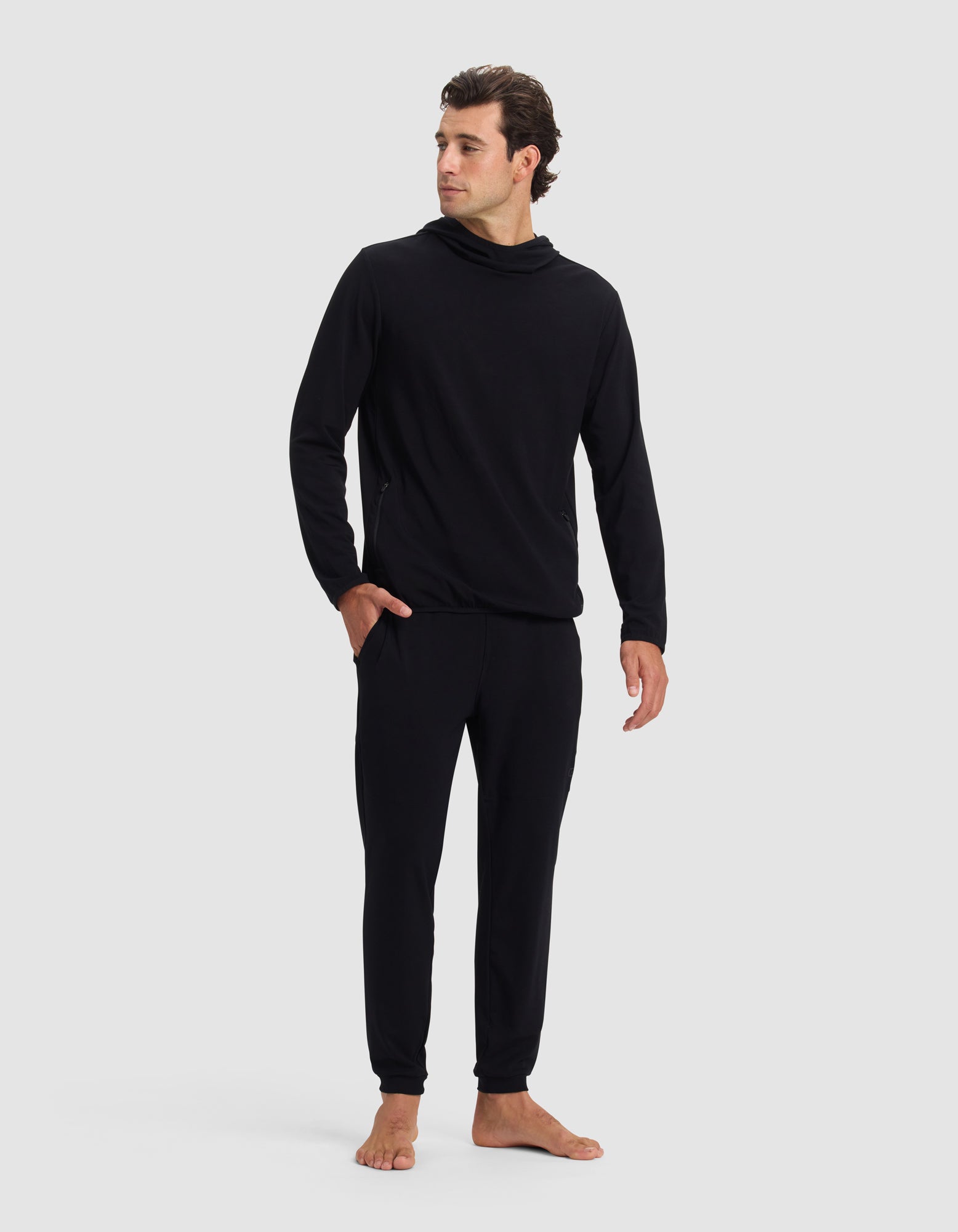 Men's Brushed Bamboo Recovery Hoodie & Jogger Set - Image 2