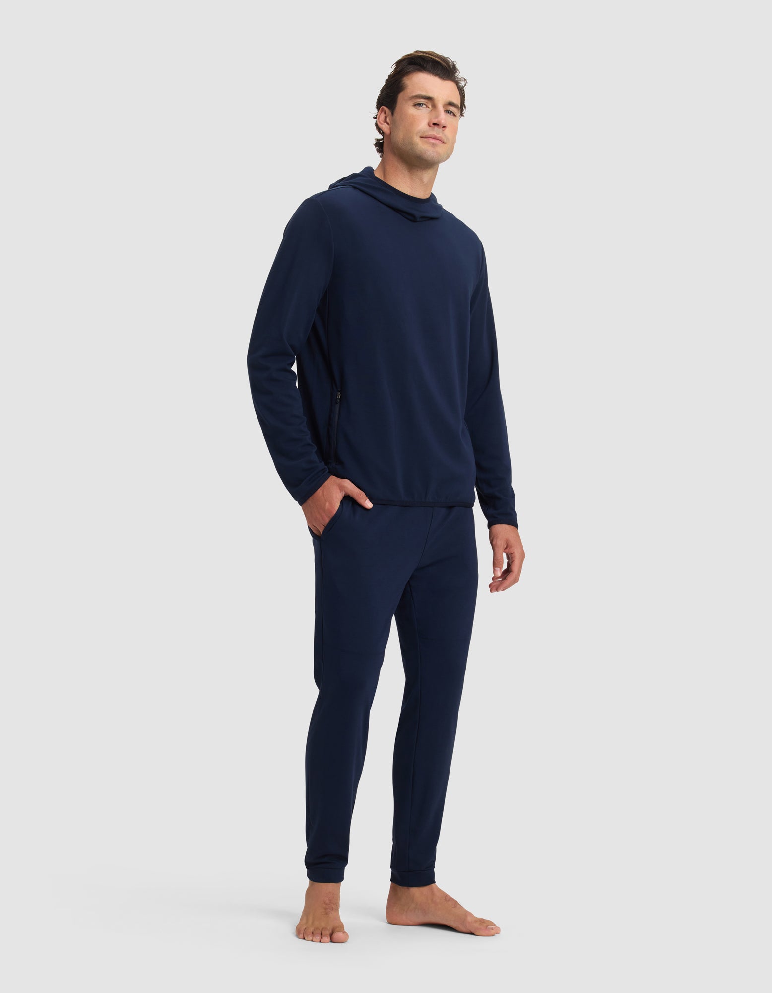 Men's Brushed Bamboo Recovery Hoodie & Jogger Set - Image 5