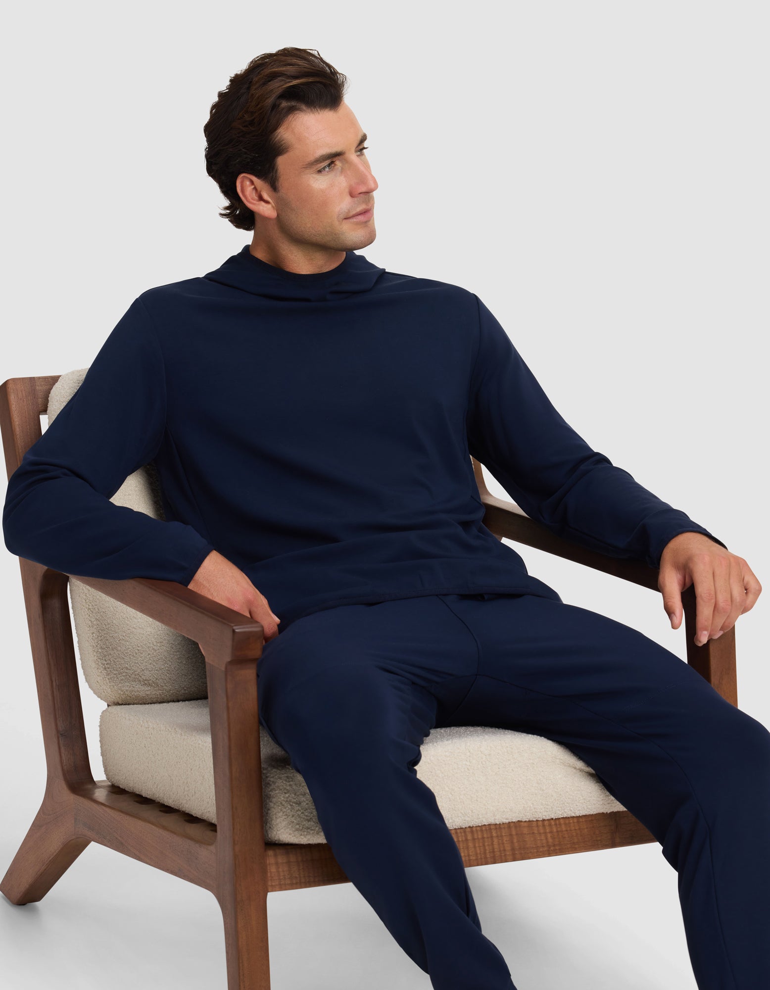 Men's Brushed Bamboo Recovery Hoodie - Image 5