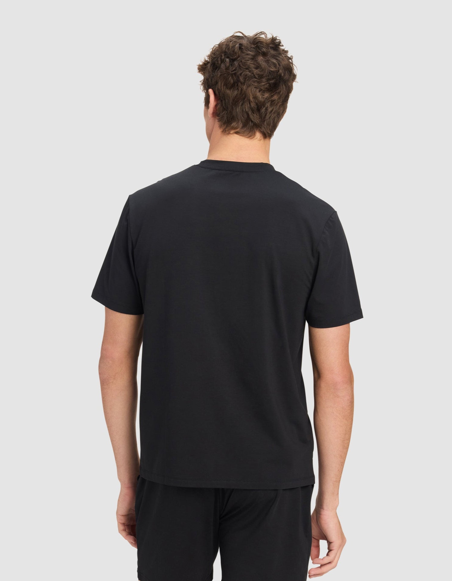 Men's First Layer Pajama Short Sleeve Tee & Pant Set - Image 5