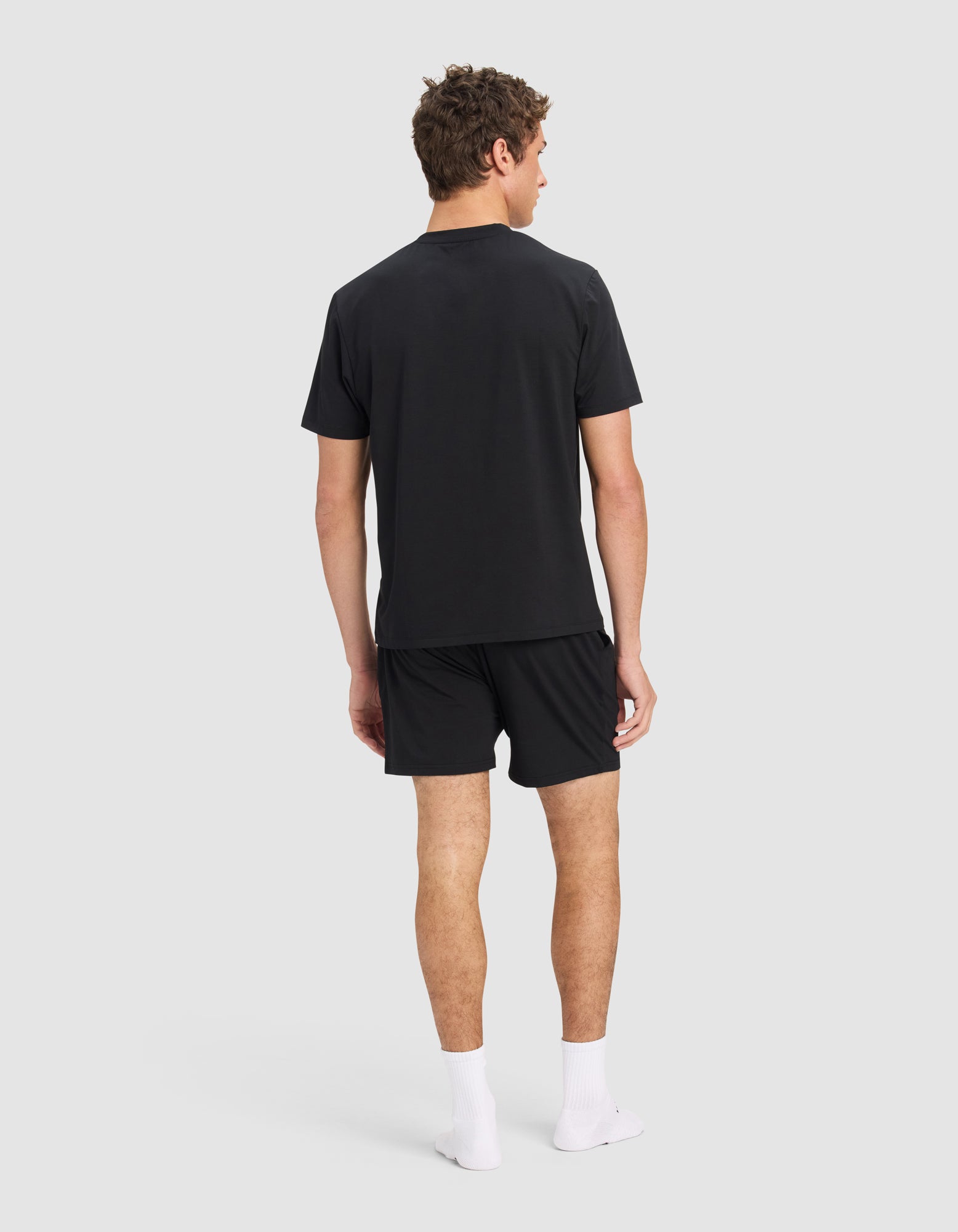 Men's First Layer Pajama Short Sleeve Tee & Short Set - Image 13
