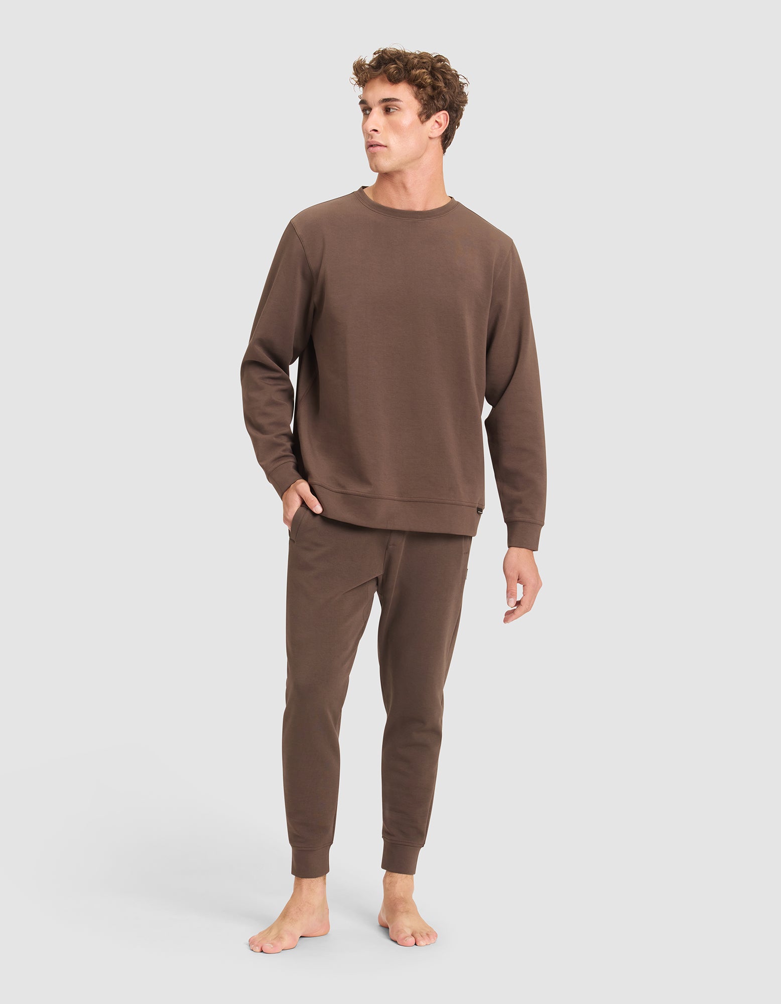 Men's StretchTech Crewneck & Jogger Set - Last Chance