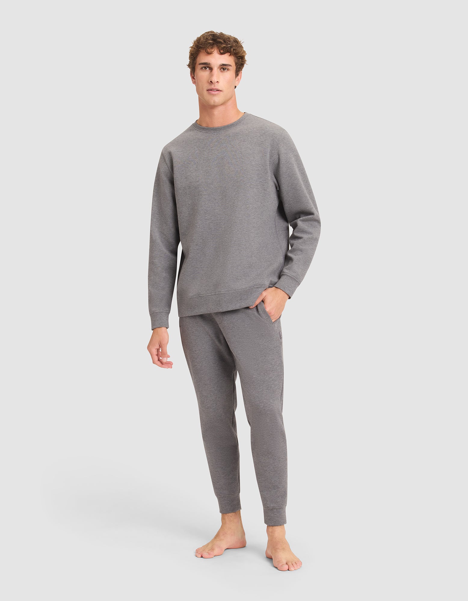Men's StretchTech Crewneck & Jogger Set - Last Chance - Image 9