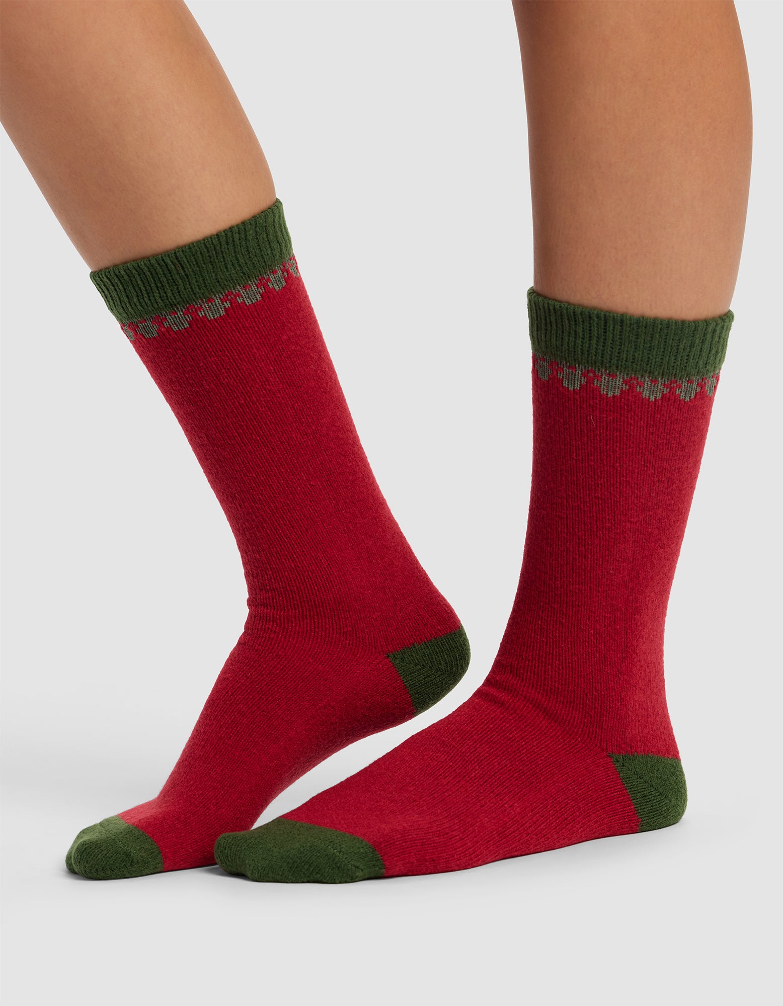 The Mistletoe Plush Lounge Sock - Image 3