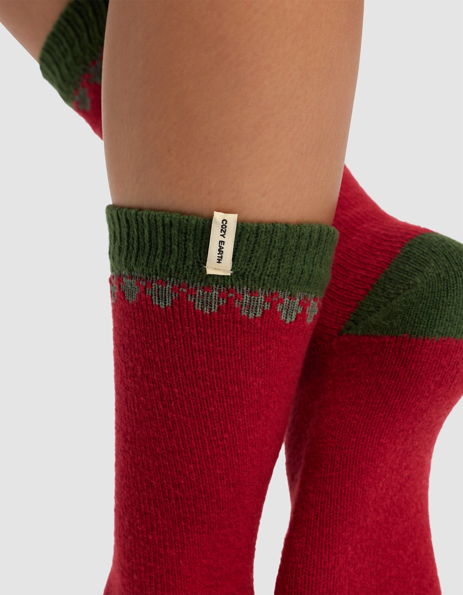The Mistletoe Plush Lounge Sock - Image 2