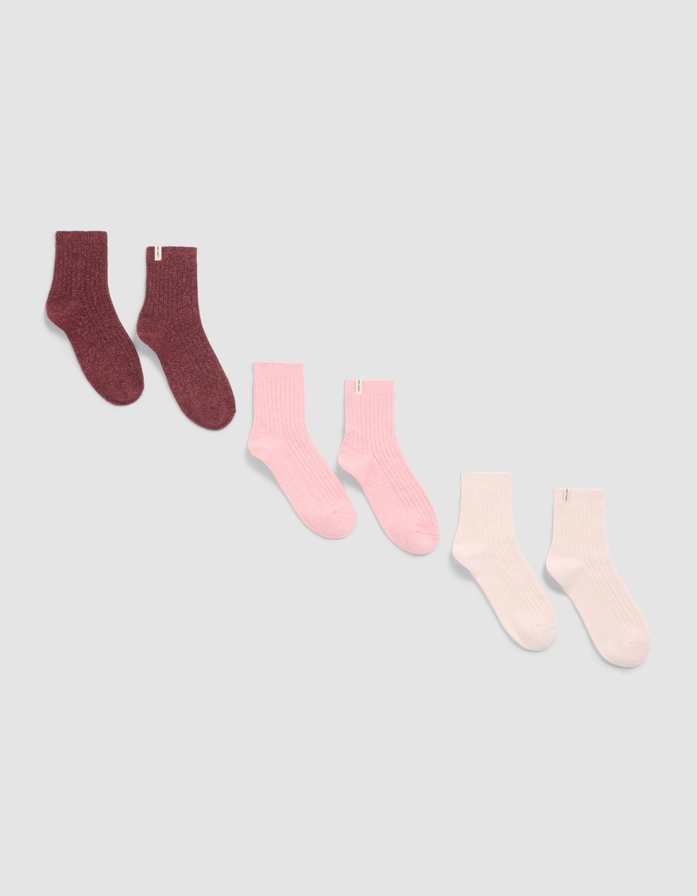 The Plush Modern Crew Sock 3-Pack - Image 8
