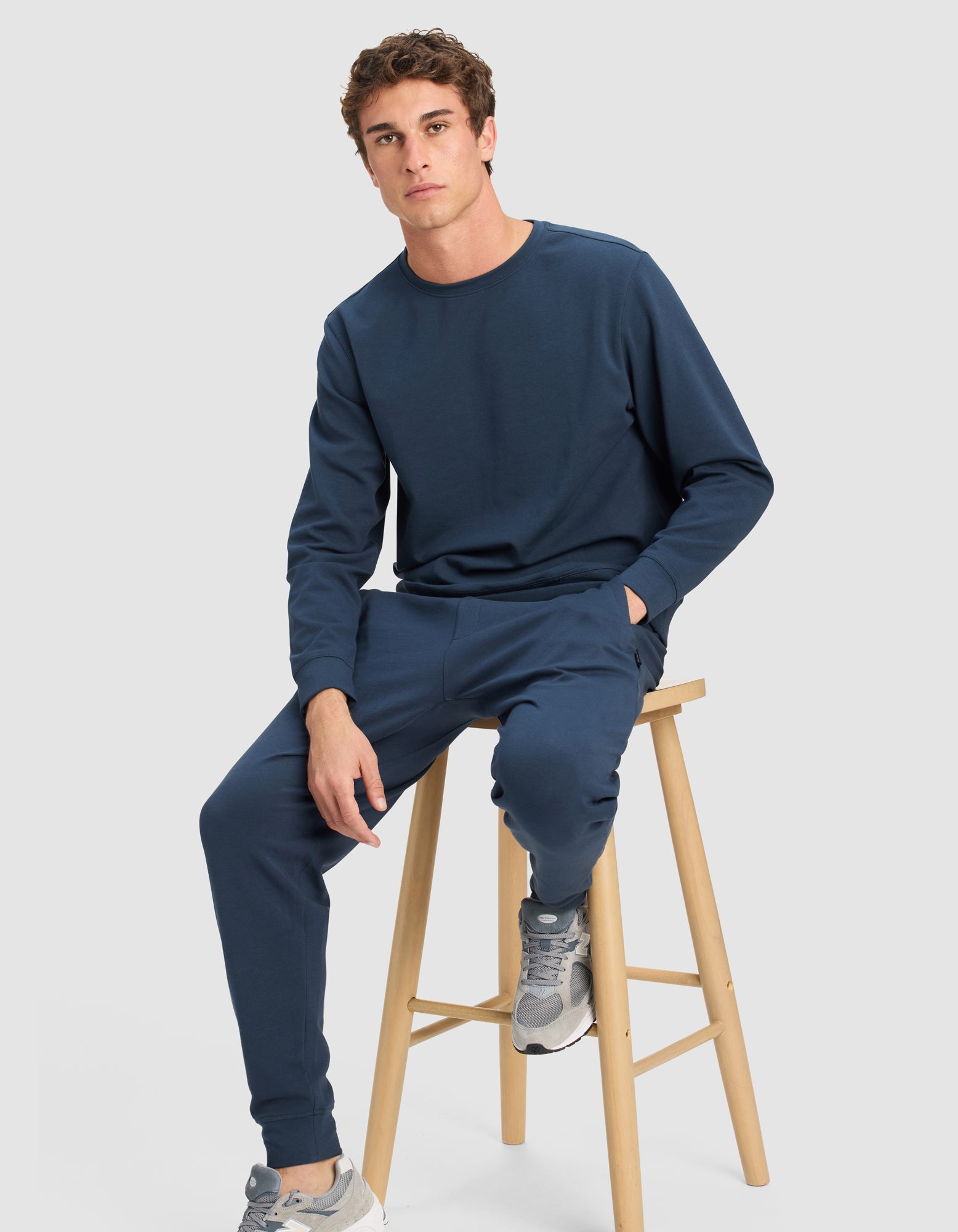Men's StretchTech Crewneck & Jogger Set - Last Chance - Image 30