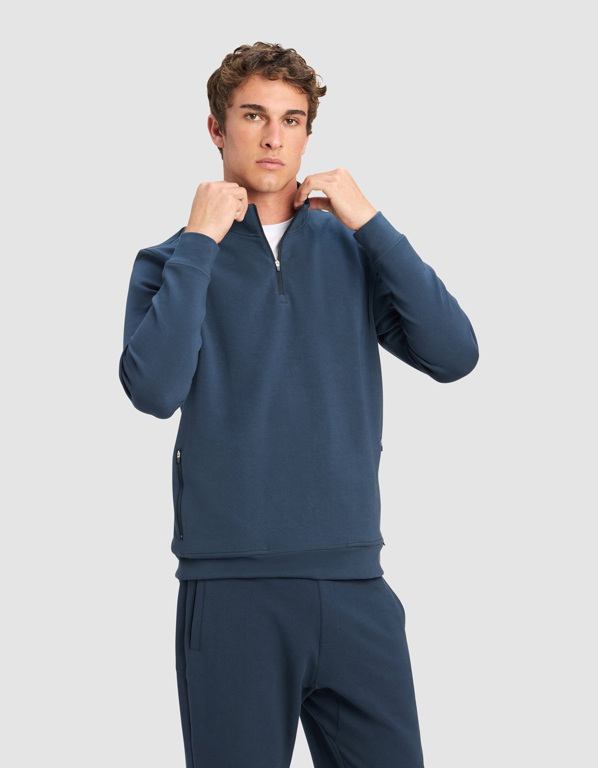 Men's StretchTech Quarter Zip & Jogger Set - Image 7