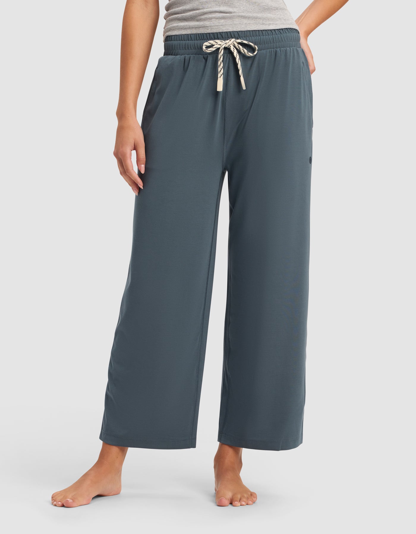 Women's Studio Cropped Wide Leg Pant - Image 19