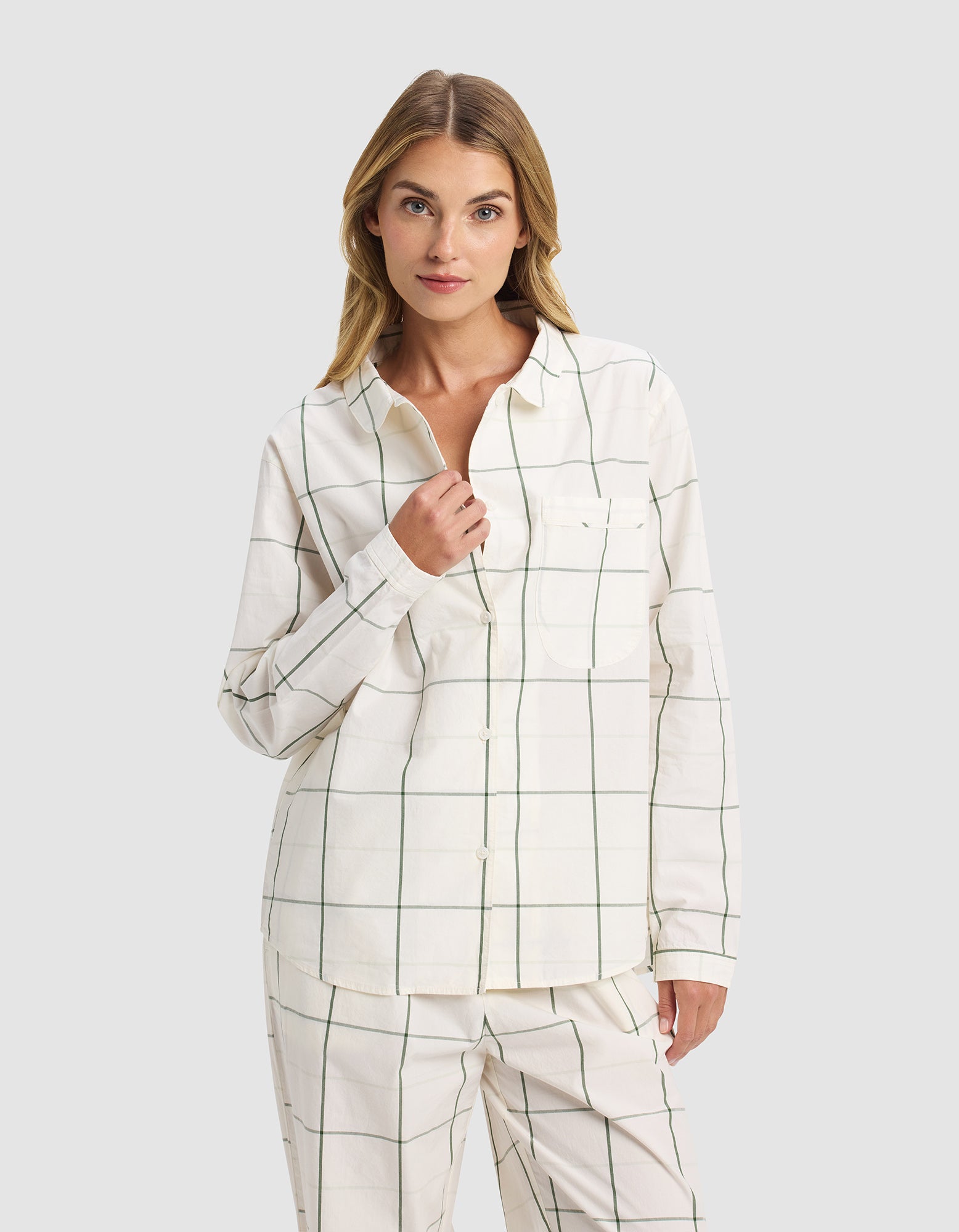 Women's Sutton Long Sleeve Pajama Top - Image 21
