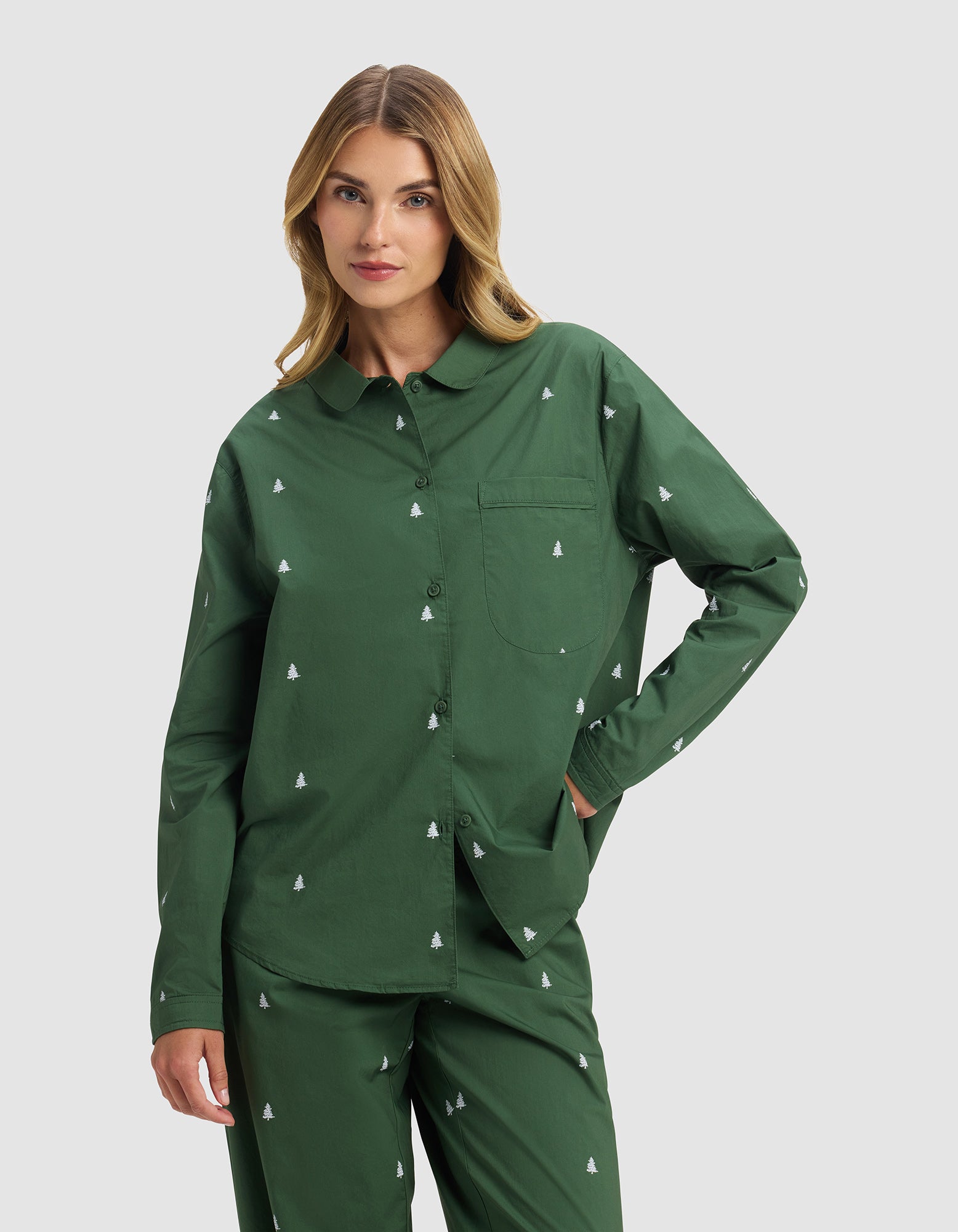 Women's Sutton Long Sleeve Pajama Top - Image 25
