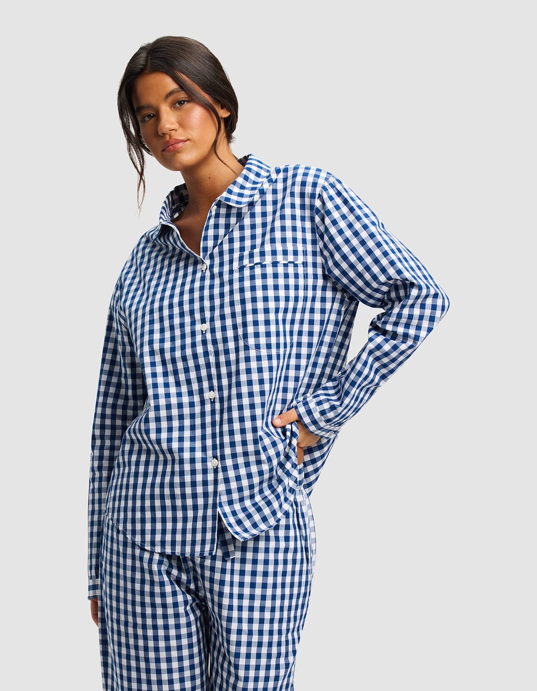 Women's Sutton Long Sleeve Pajama Top - Image 5