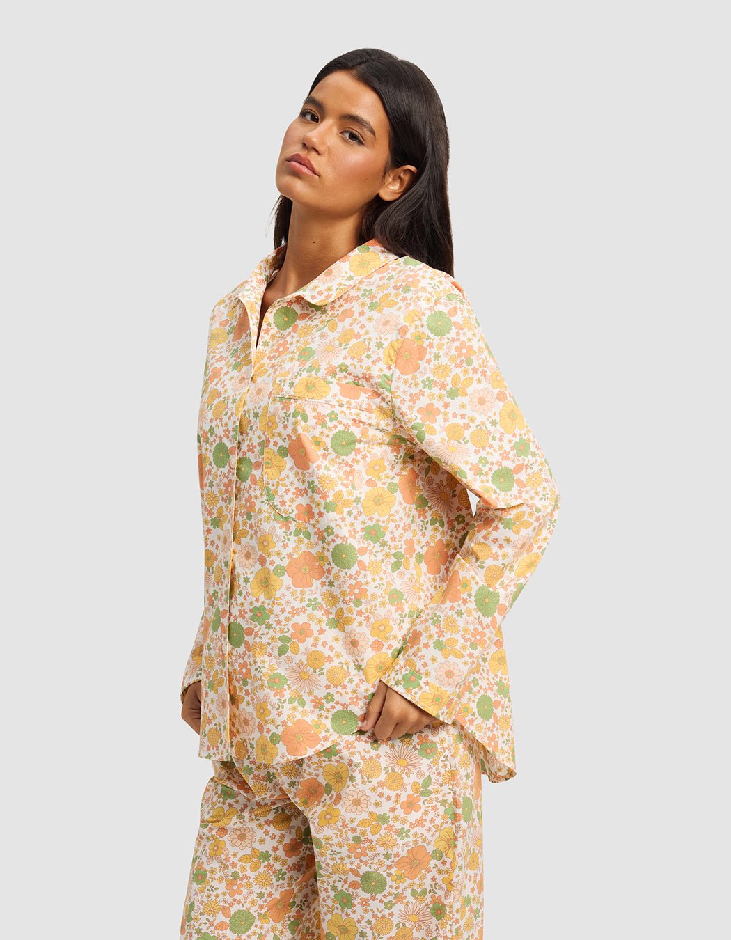 Women's Sutton Long Sleeve Pajama Top - Image 9