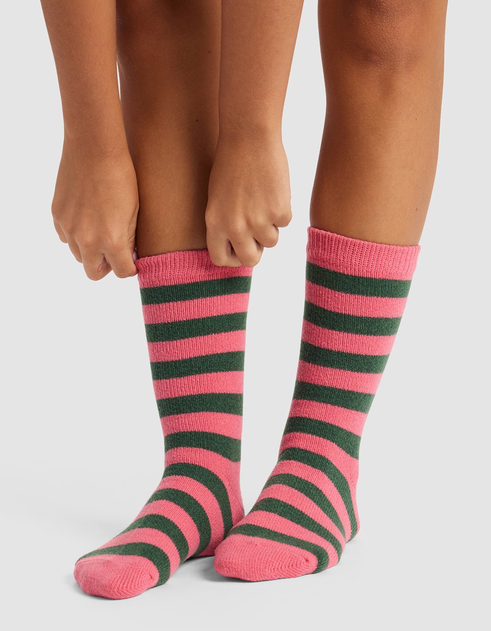 The Striped Plush Lounge Sock - Image 6