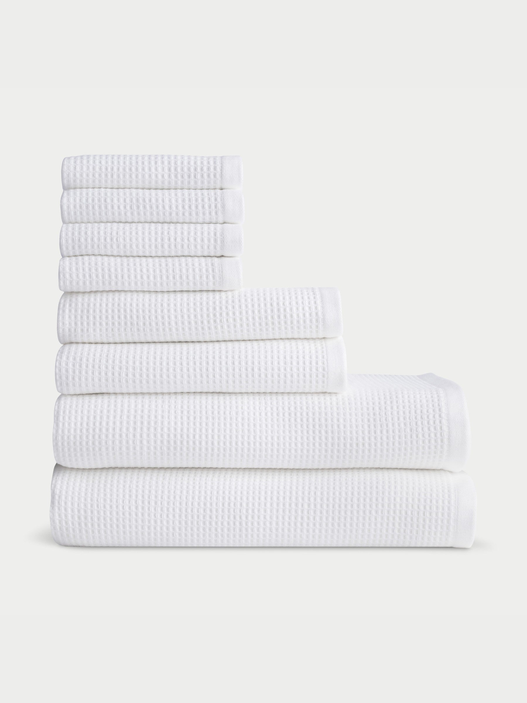 Waffle Bath Towel Set - Image 3
