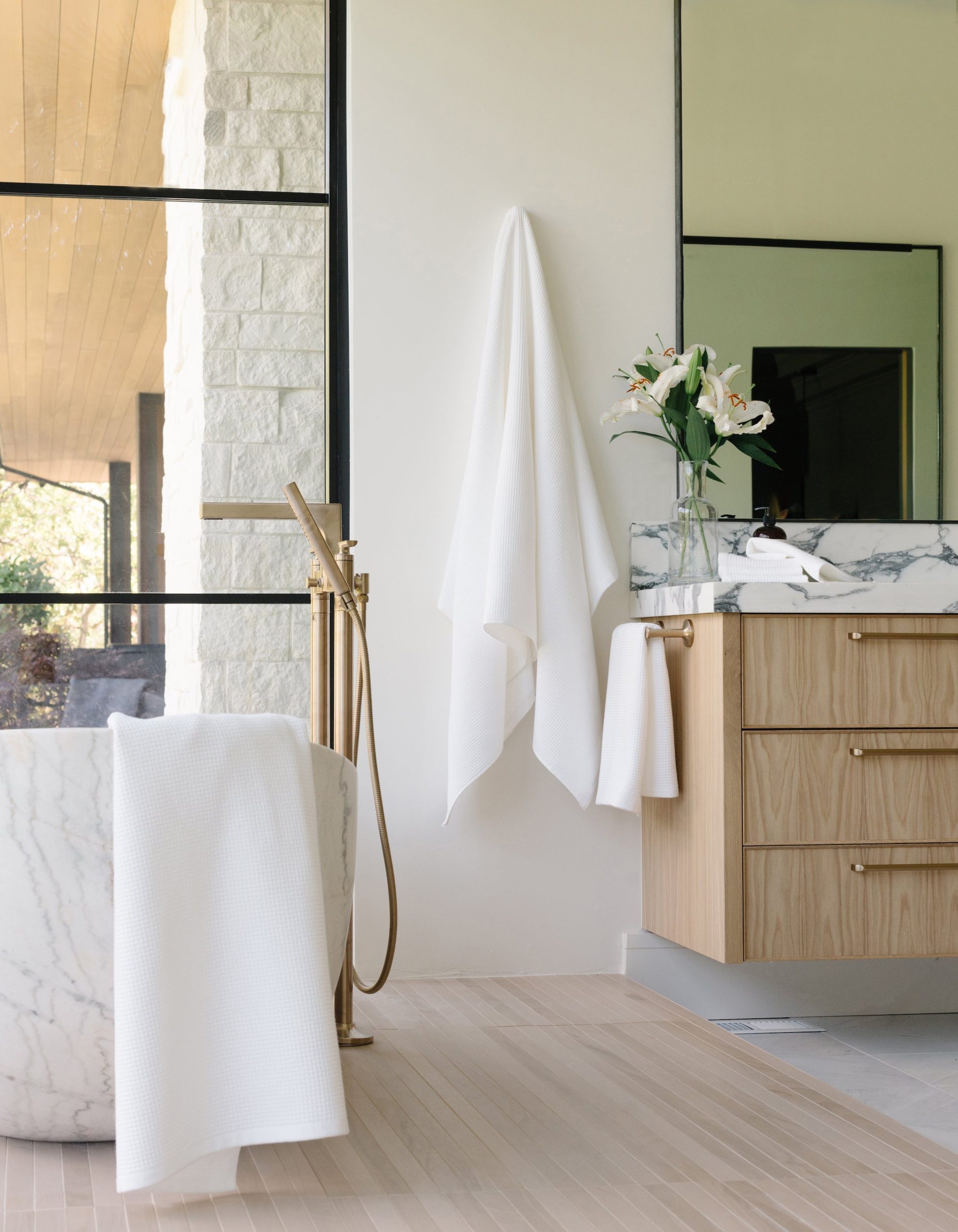 Waffle Bath Sheets - Image 9