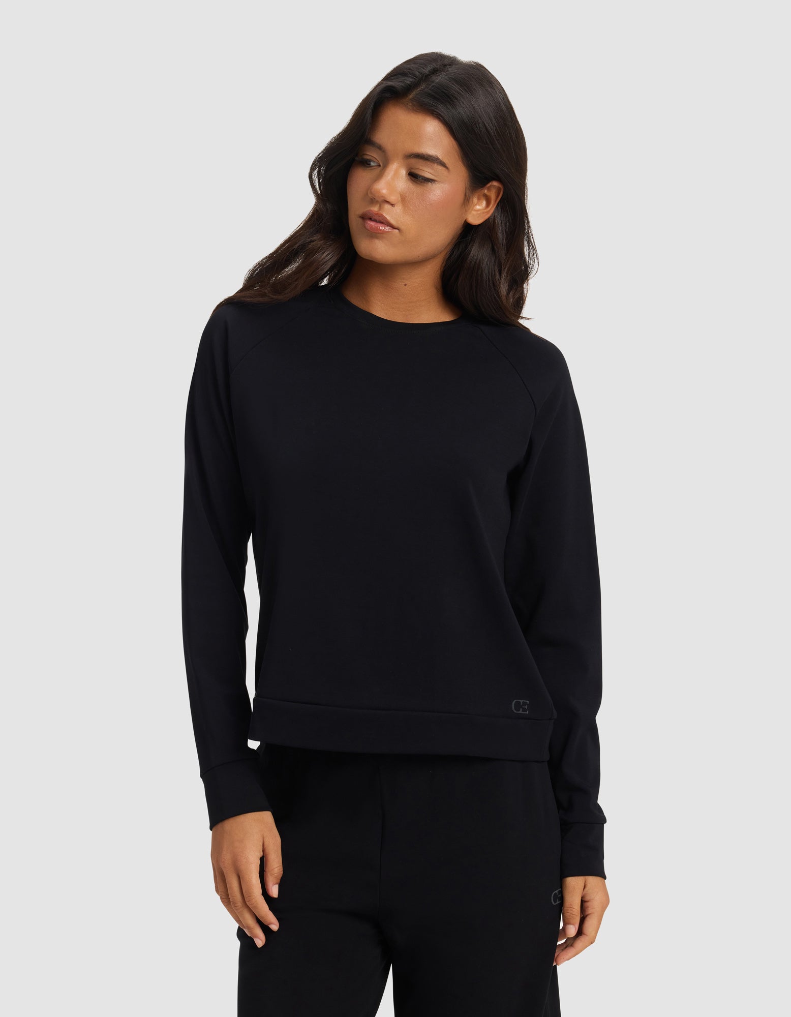 Women's Brushed Bamboo Pullover Crew - Image 20