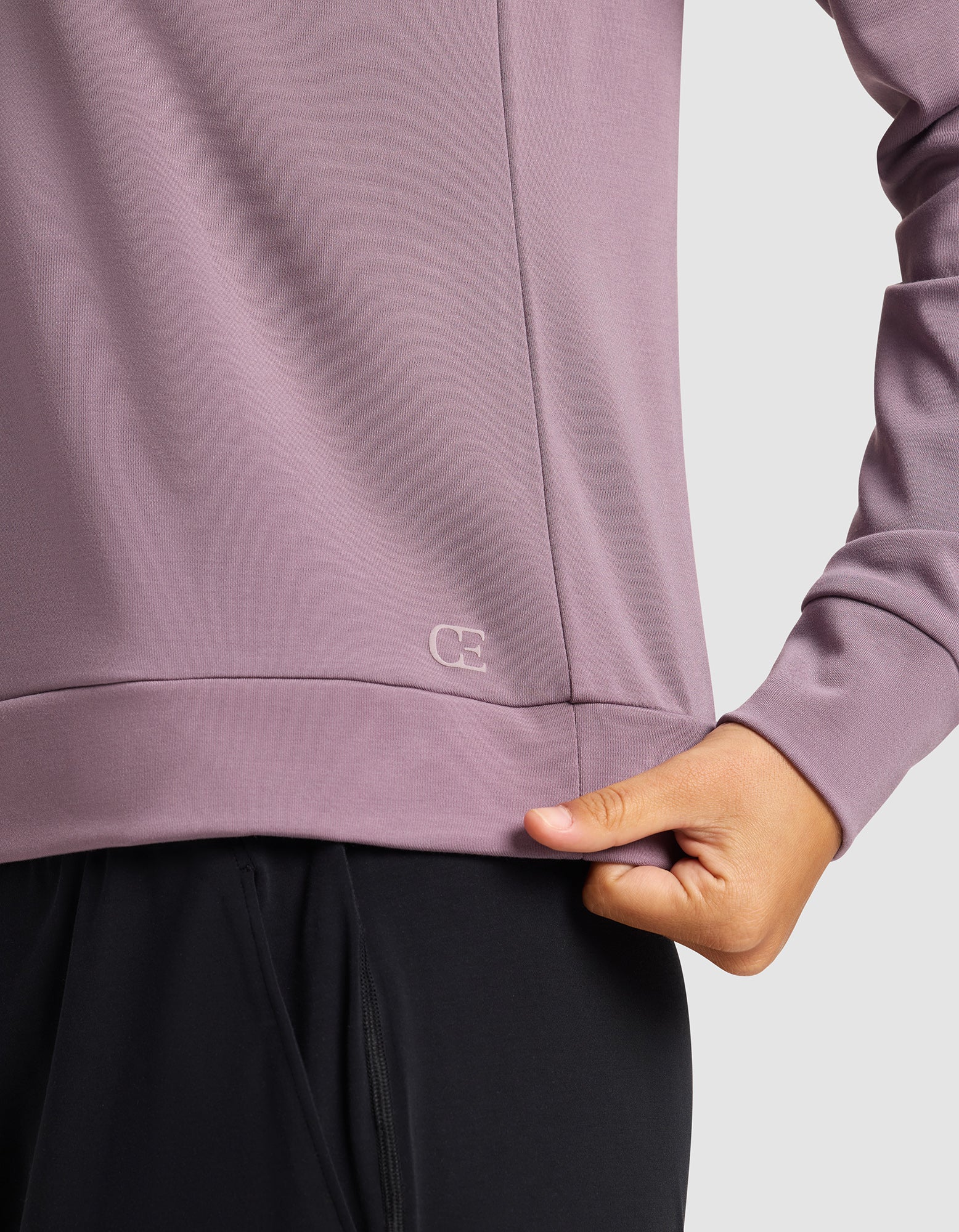 Women's Brushed Bamboo Pullover Crew - Image 19