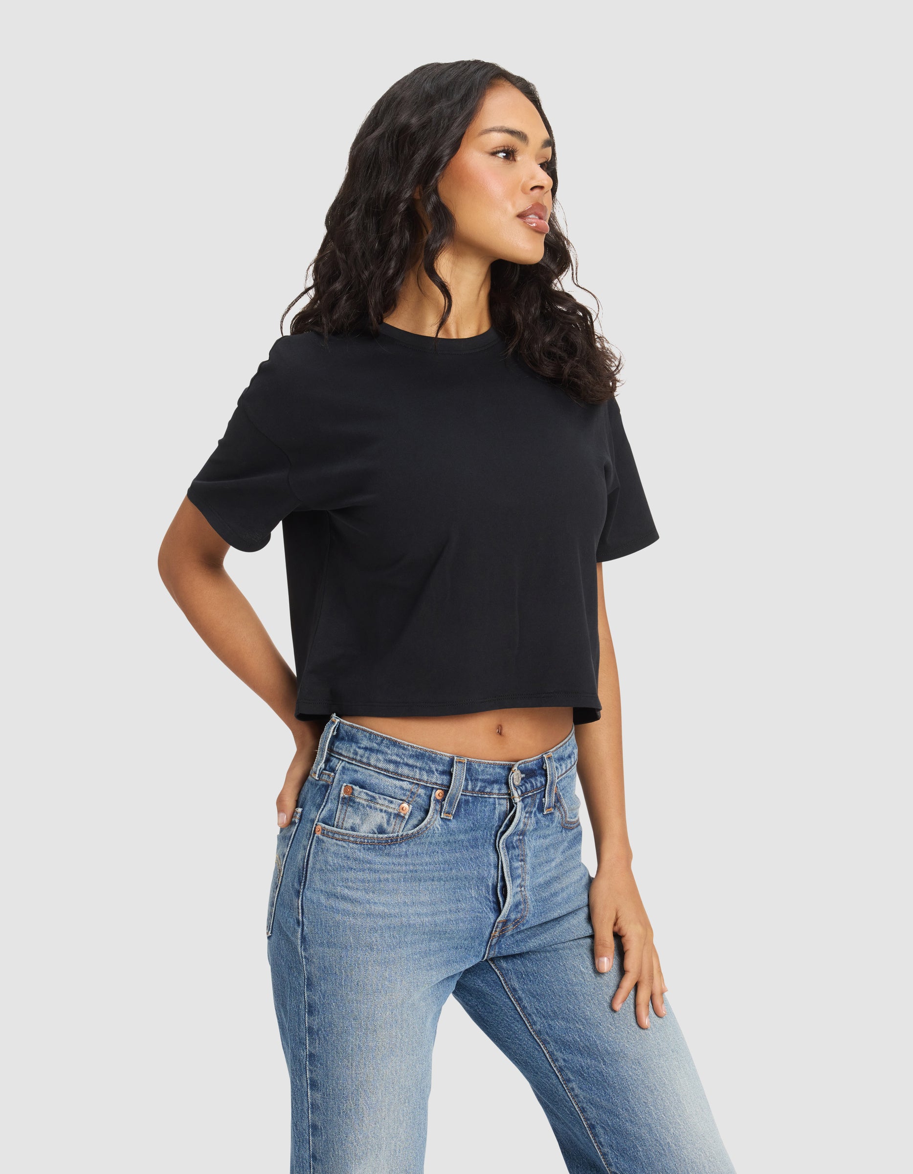 Women's All Day Cropped Tee - Image 17