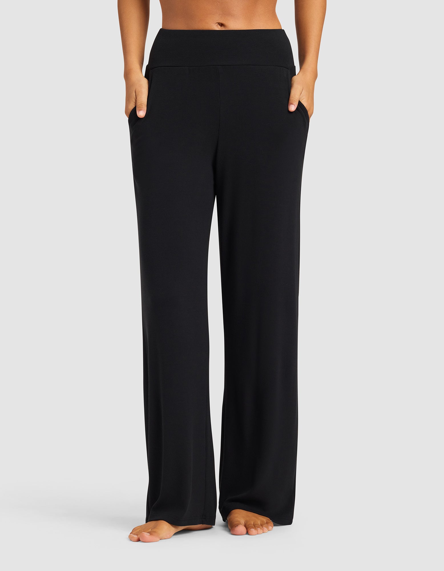 Women's Bamboo Rib-Knit Lounge Pant - Image 5