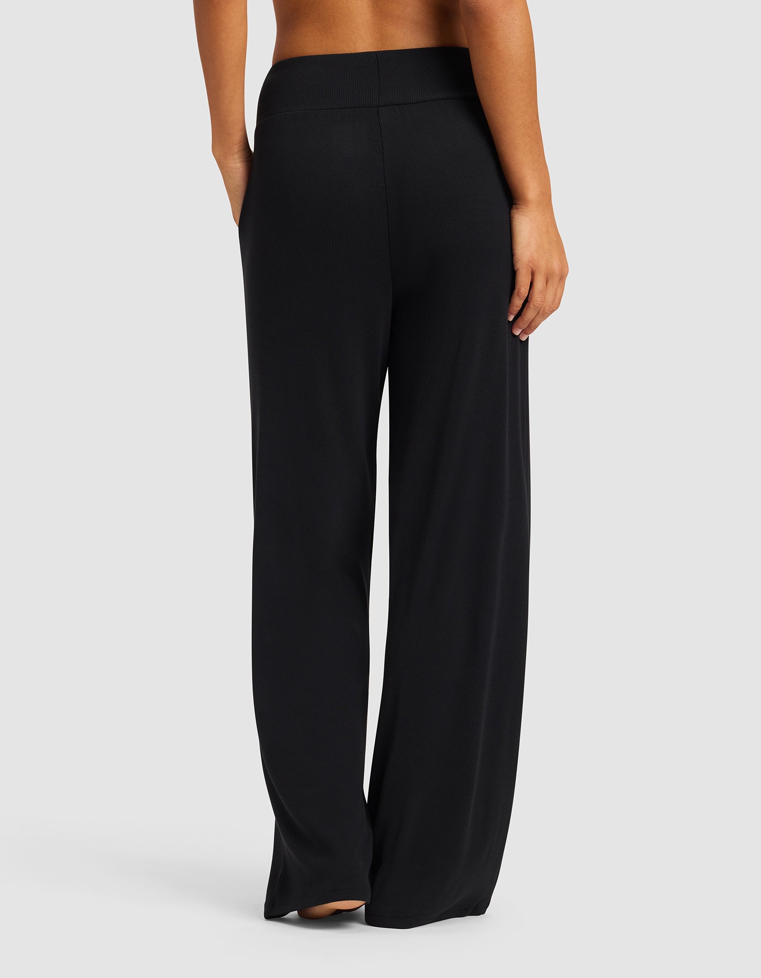 Women's Bamboo Rib-Knit Lounge Pant - Image 6