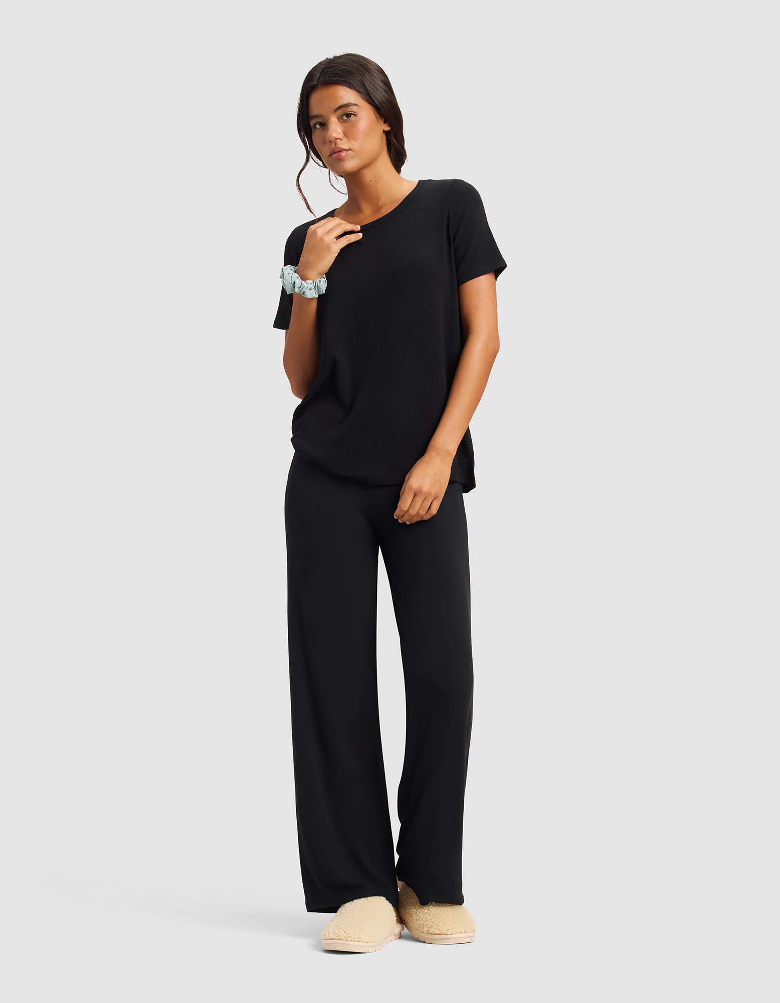 Women's Bamboo Rib-Knit Lounge Pant - Image 7