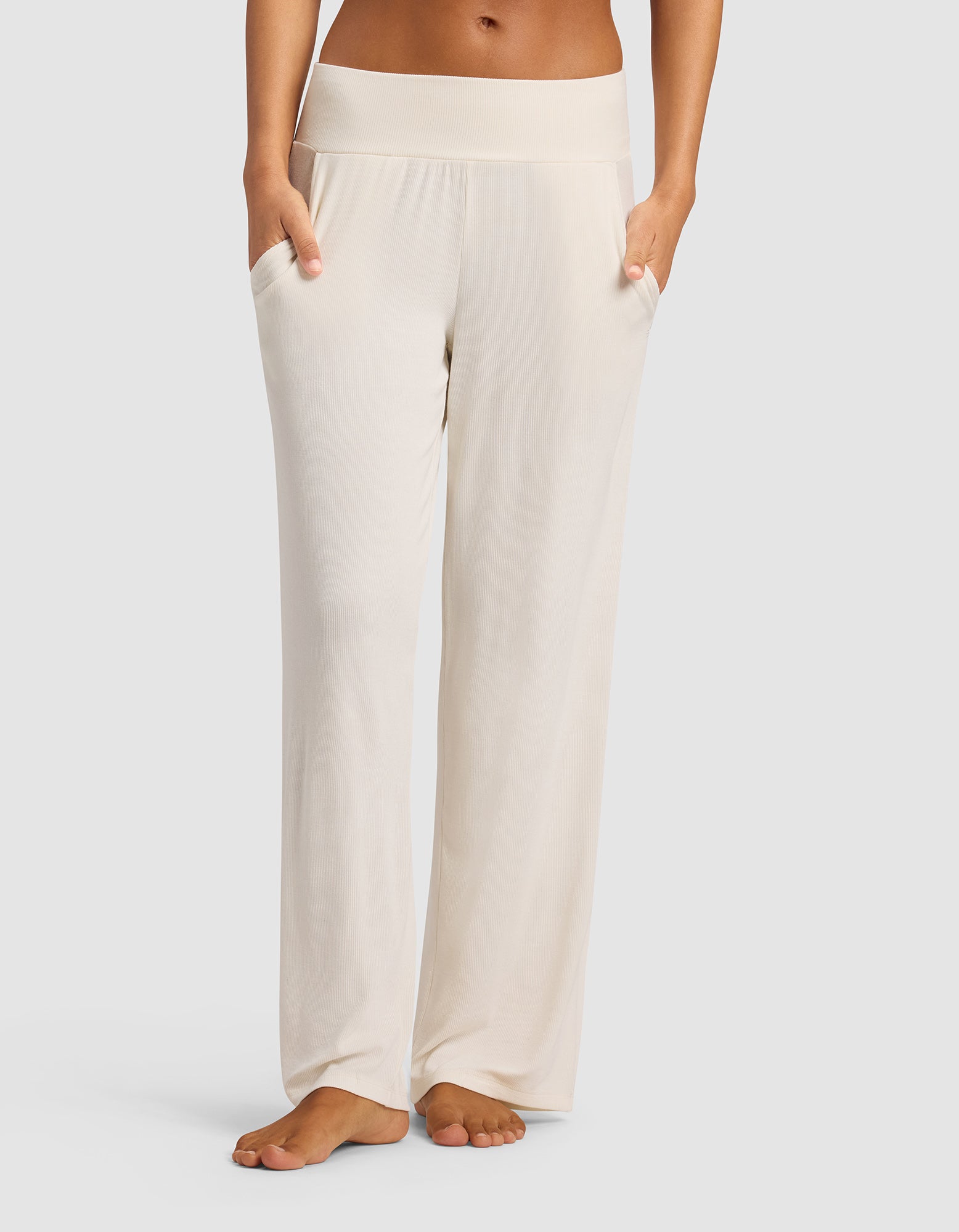 Women's Bamboo Rib-Knit Lounge Pant - Image 13