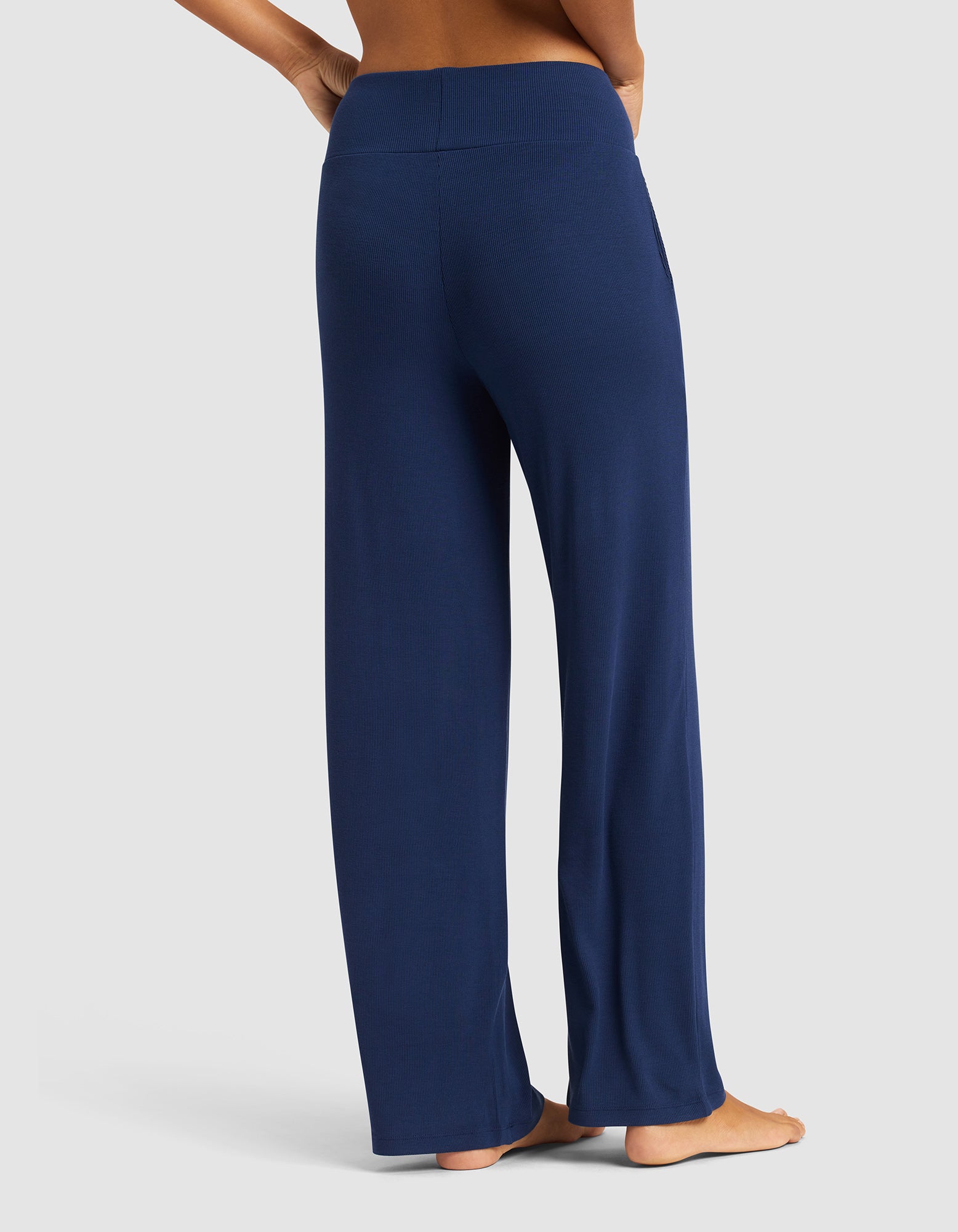 Women's Bamboo Rib-Knit Lounge Pant - Image 2