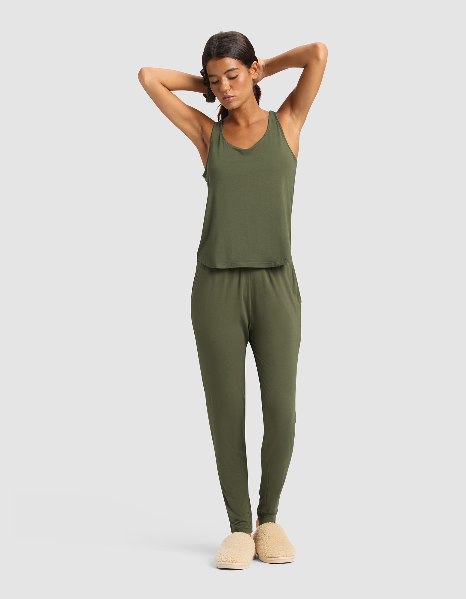 Women's Bamboo Stretch-Knit Lounge Tank - Image 3