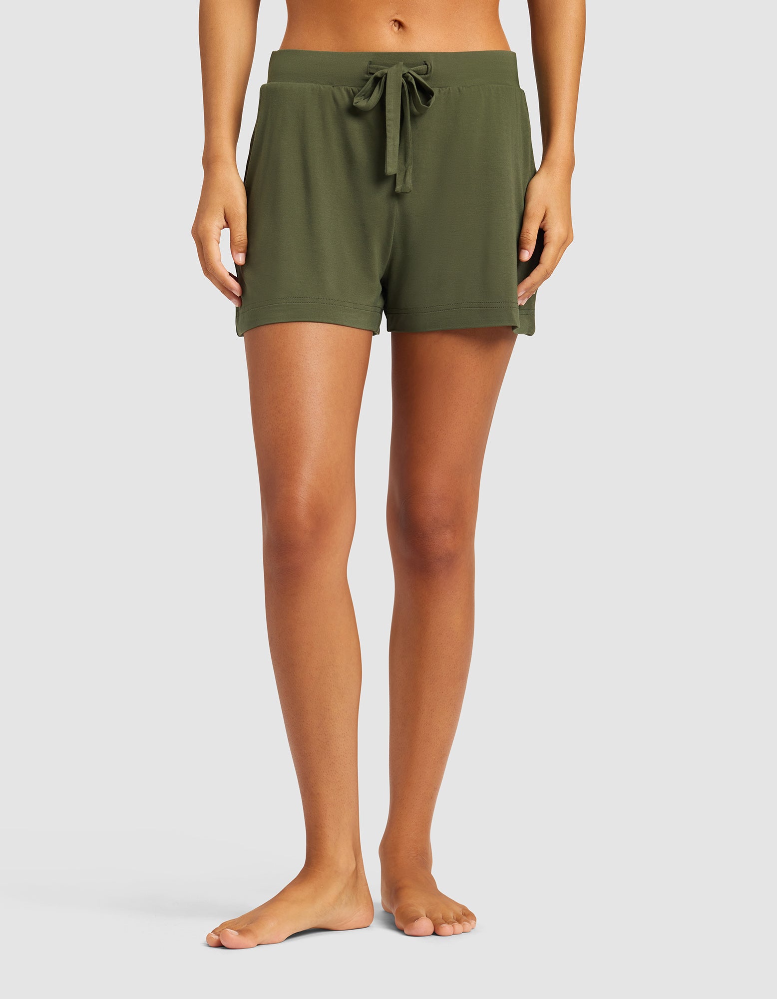 Women's Bamboo Stretch-Knit Shorts