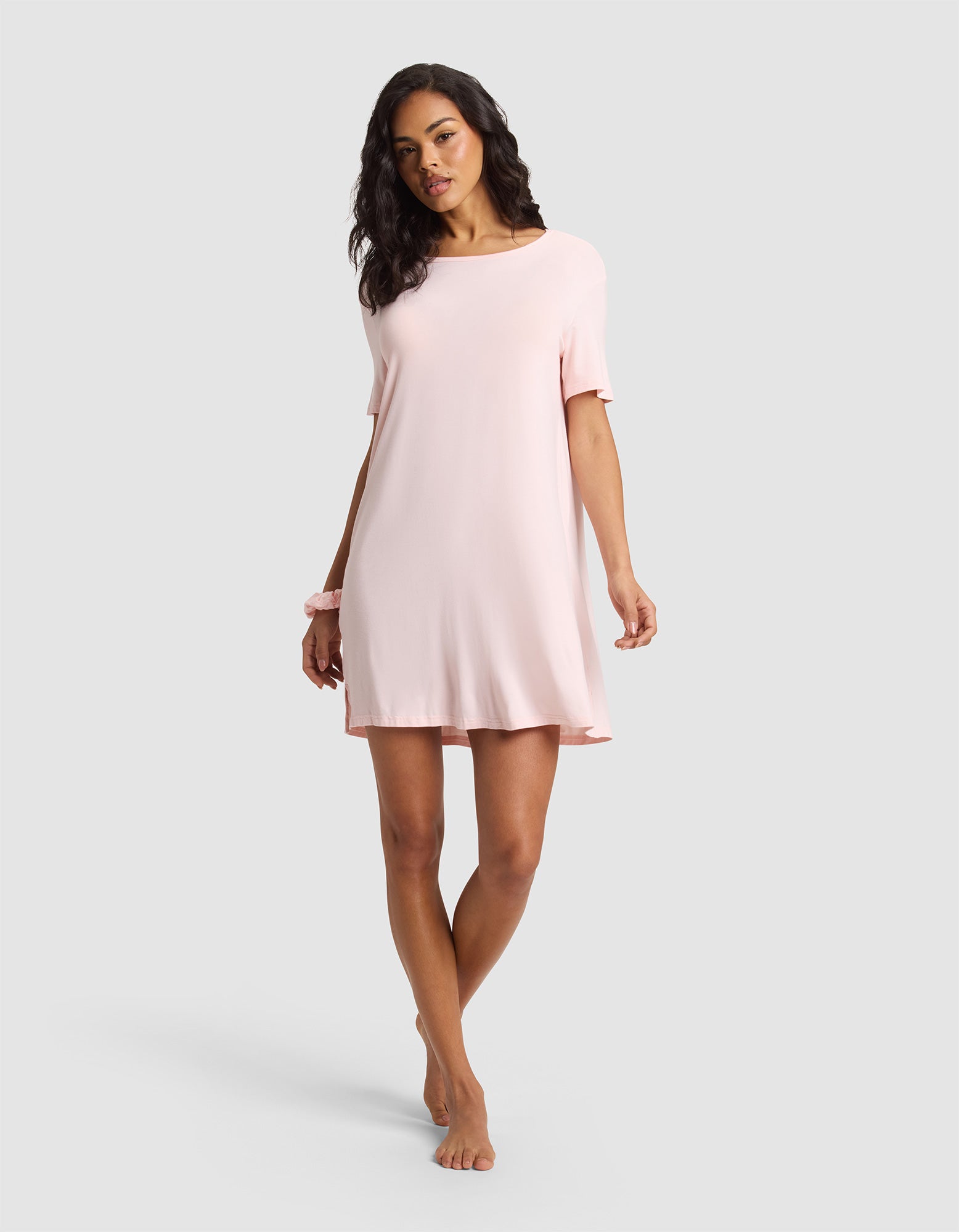 Women's Bamboo Stretch-Knit Sleep Dress - Image 7