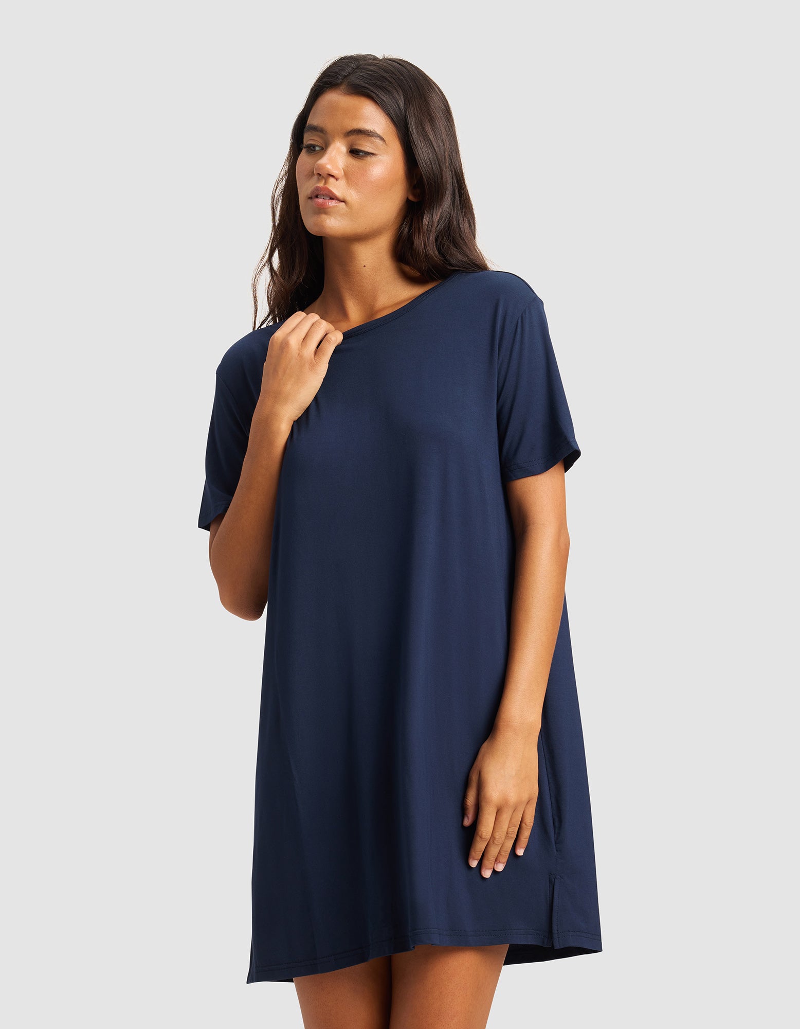 Women's Bamboo Stretch-Knit Sleep Dress - Image 32