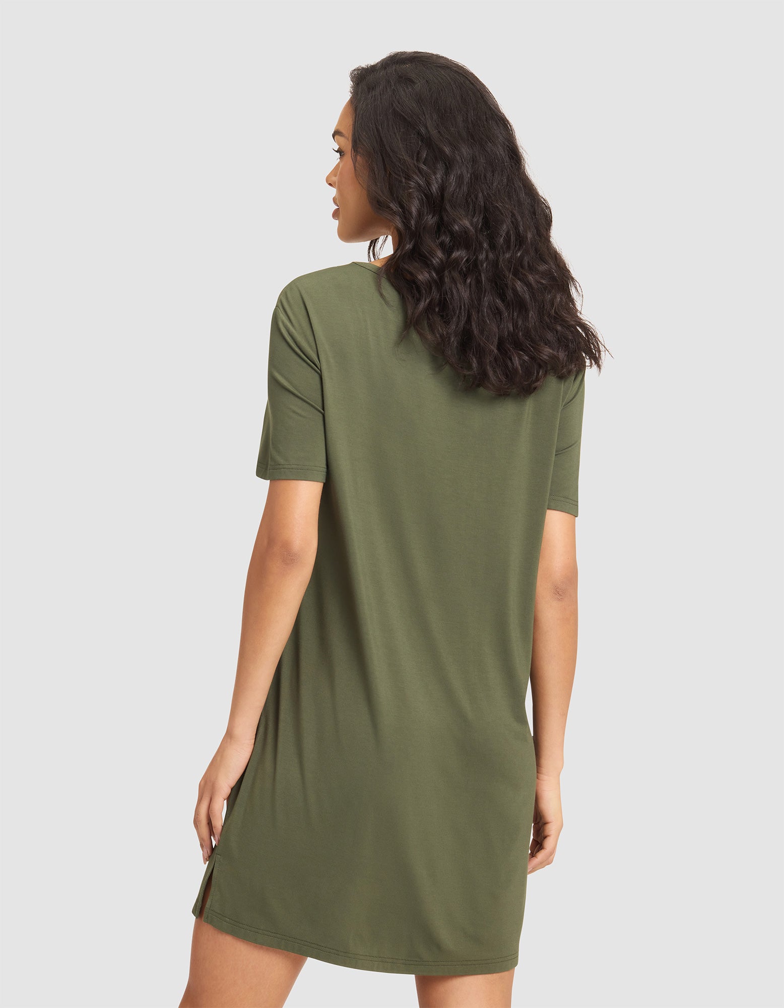 Women's Bamboo Stretch-Knit Sleep Dress - Image 10
