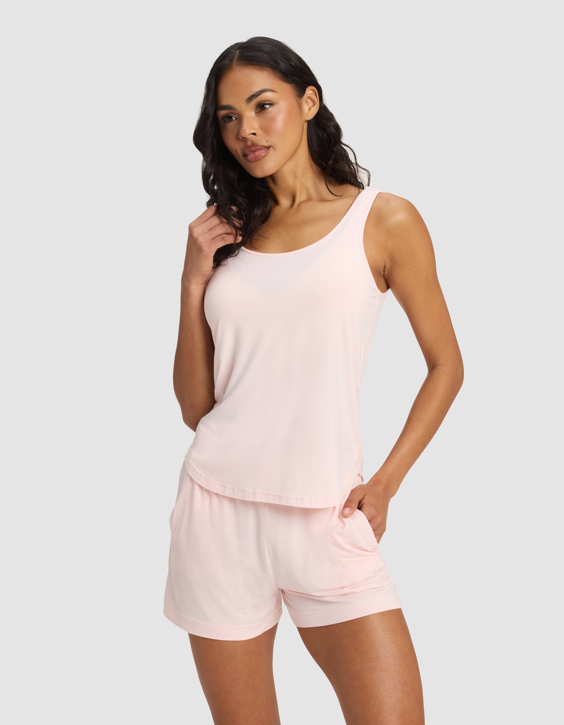 Women's Bamboo Stretch-Knit Lounge Tank - Image 5