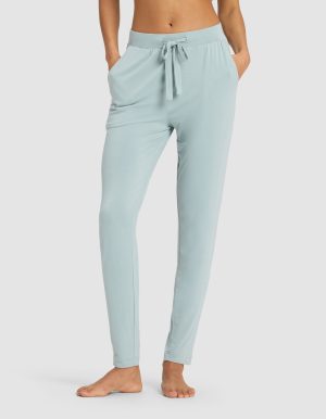 Women's Bamboo Stretch-Knit Tapered Pant
