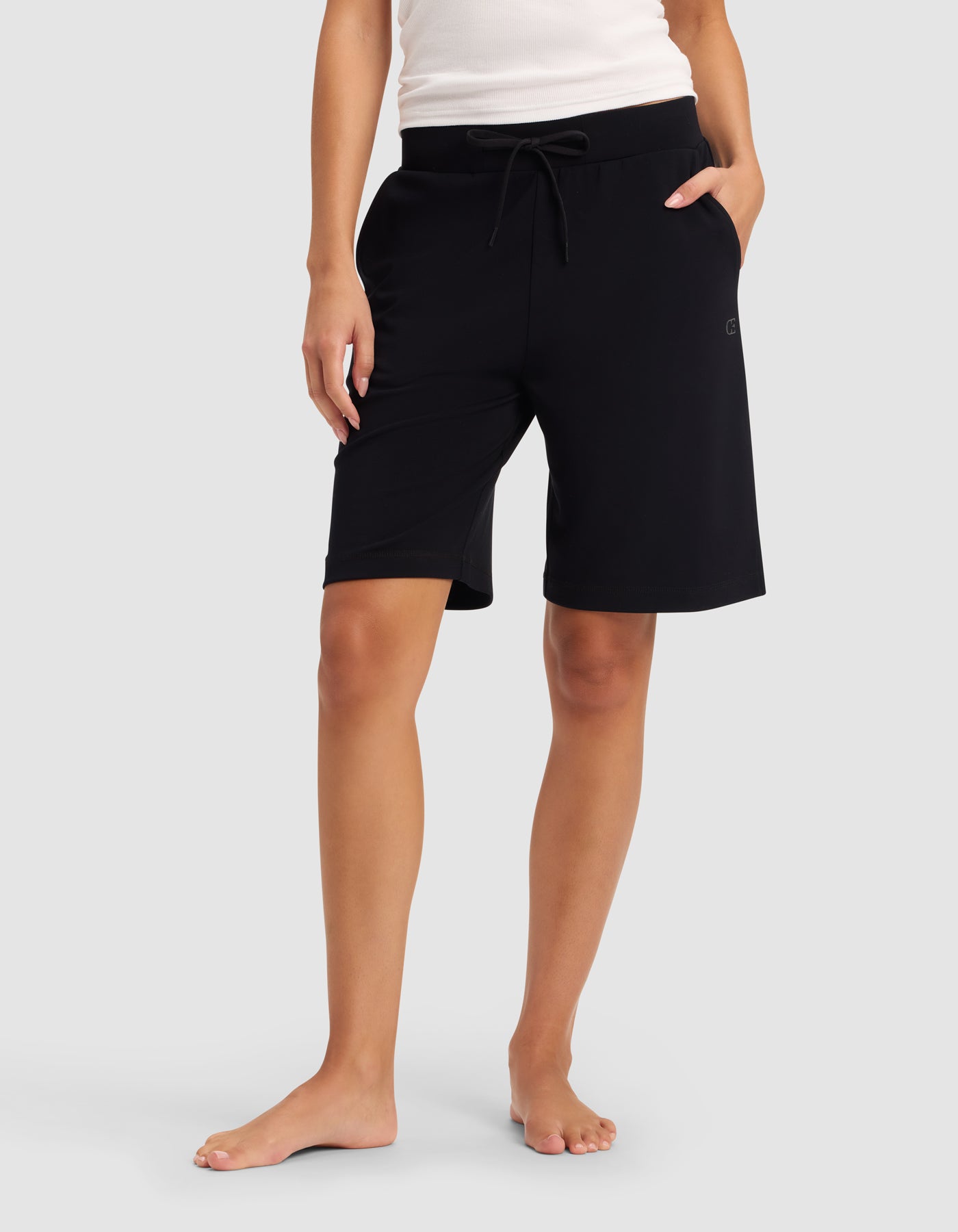 Women's Brushed Bamboo Bermuda Shorts - Last Chance