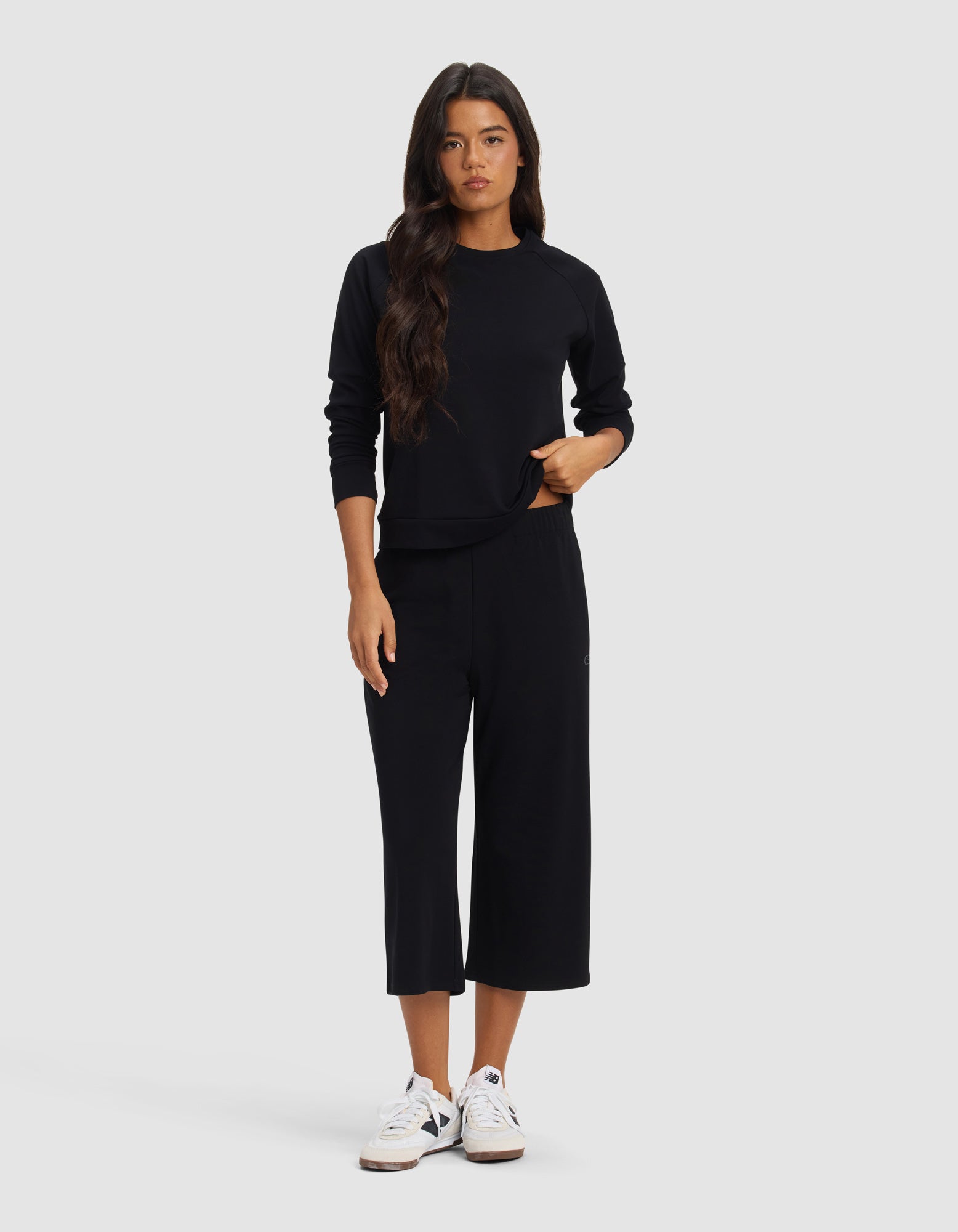 Women's Brushed Bamboo Pull On Capri - Last Chance - Image 7