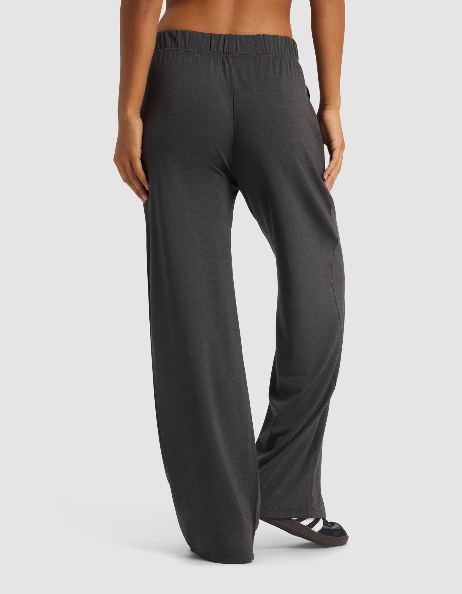 Women's Brushed Bamboo Wide Leg Pull-On Pant - Image 2