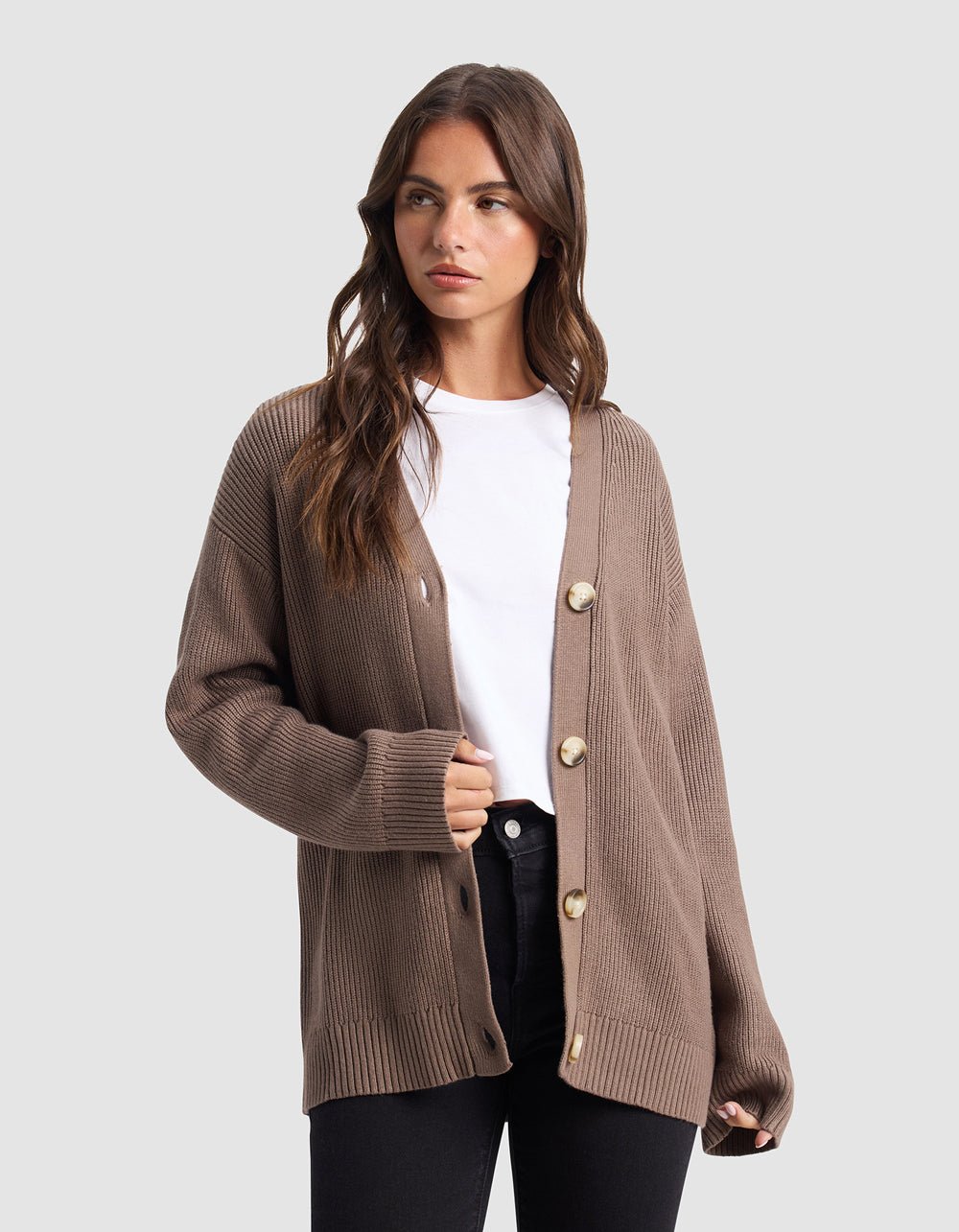 Oversized Classic Cardigan - Last Chance - Image 6