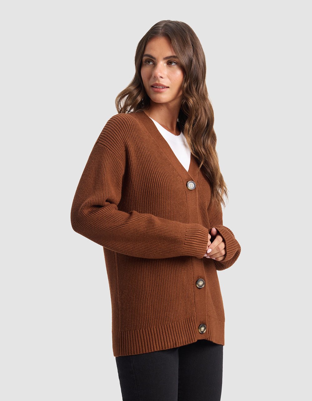 Oversized Classic Cardigan - Last Chance - Image 2