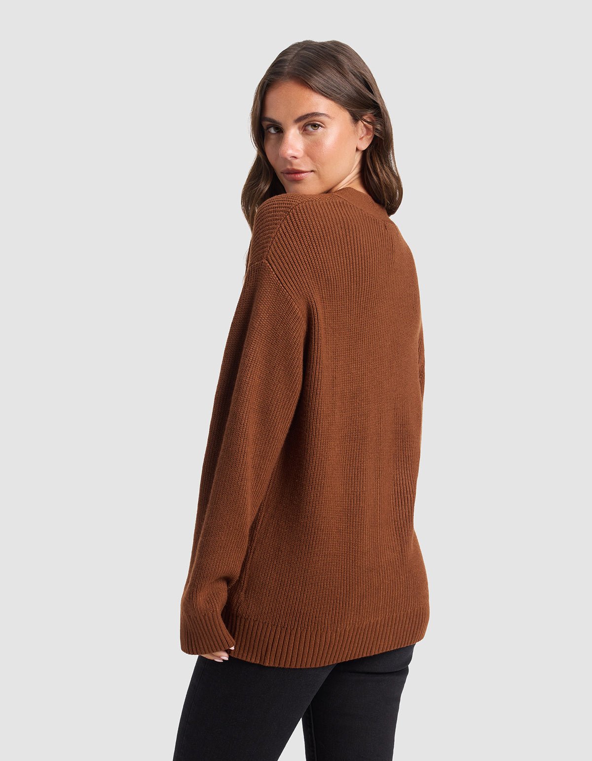 Oversized Classic Cardigan - Last Chance - Image 3