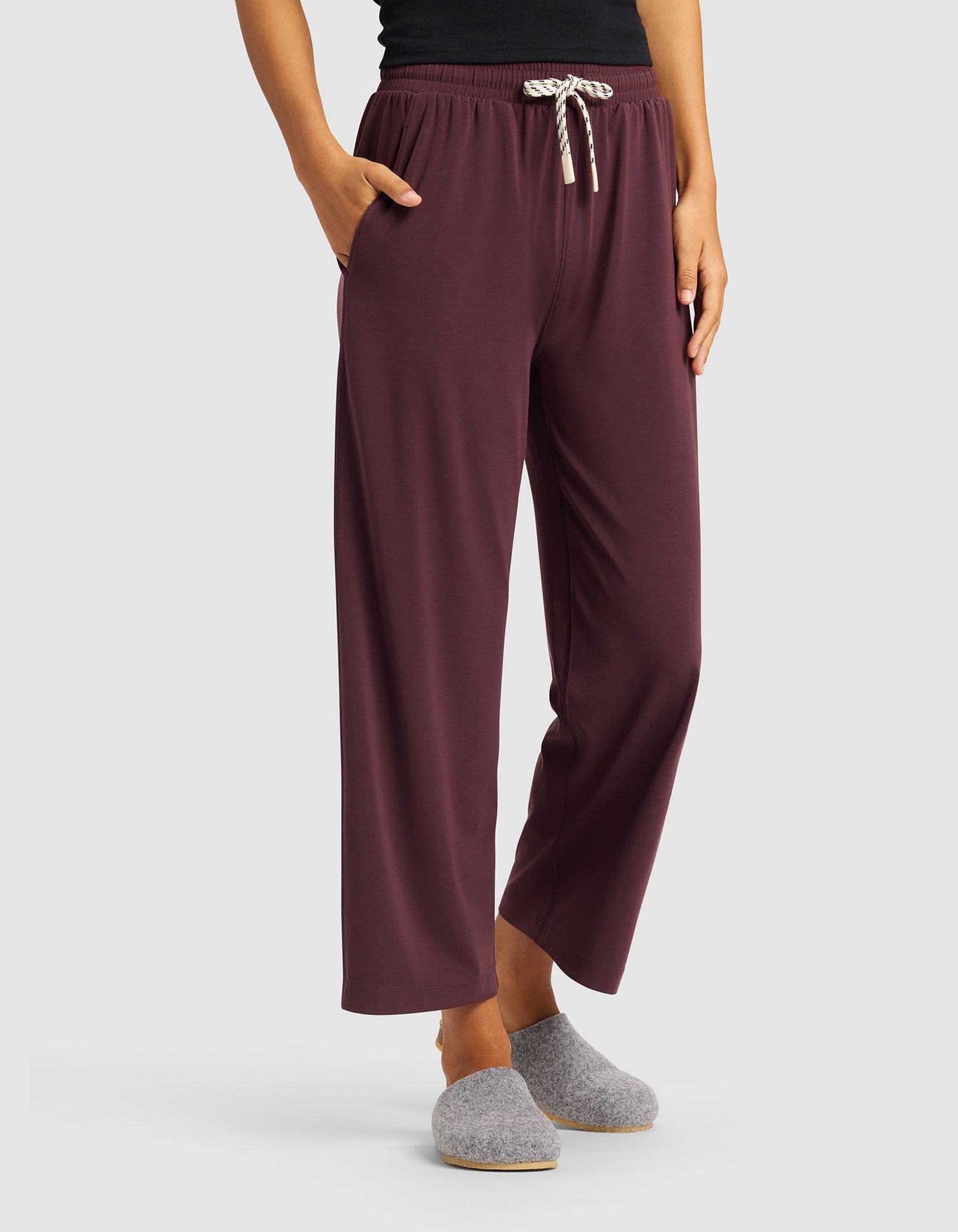 Women's Studio Cropped Wide Leg Pant - Image 3